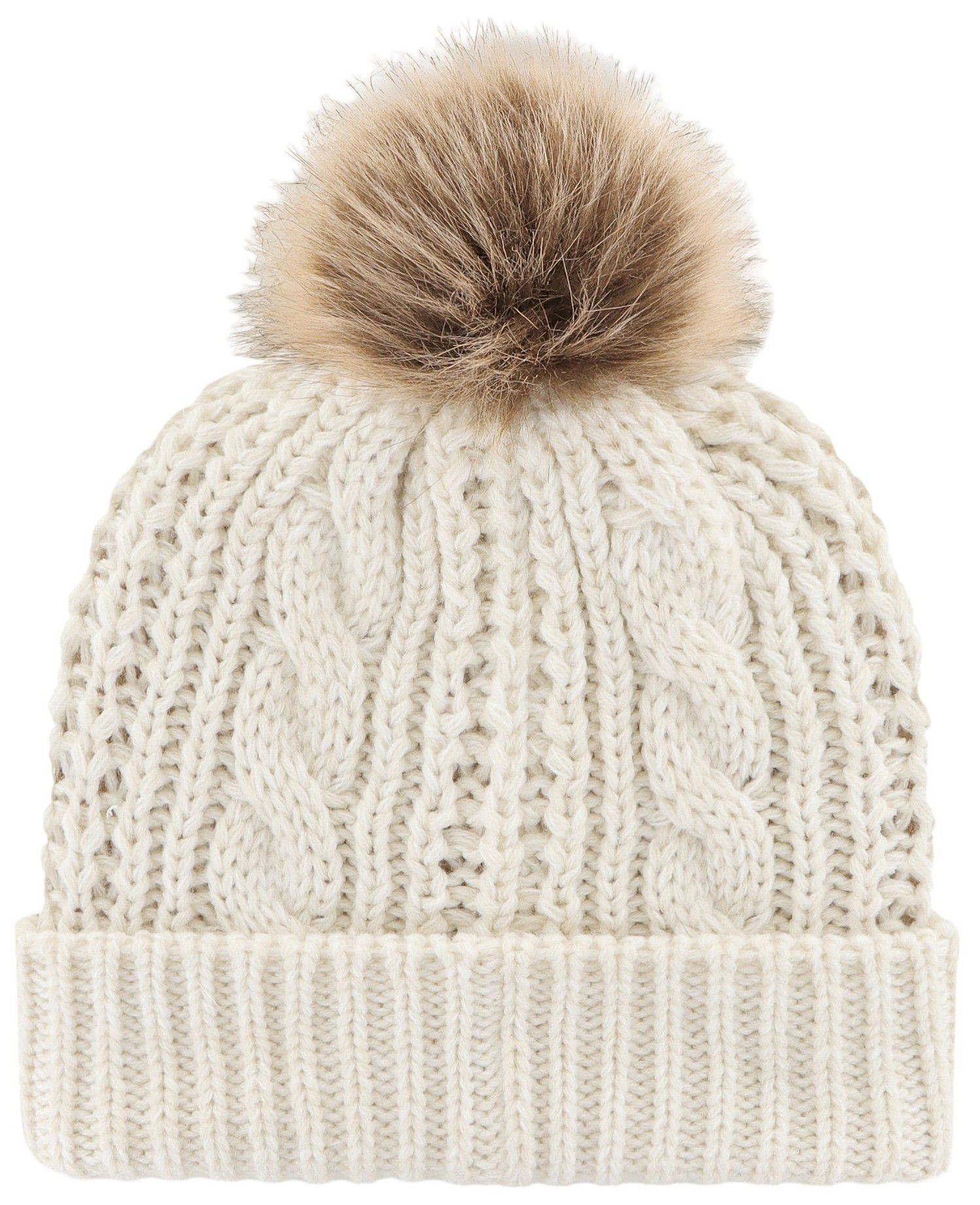 '47 Women's South Carolina Gamecocks White Meeko Cuffed Knit Beanie product image