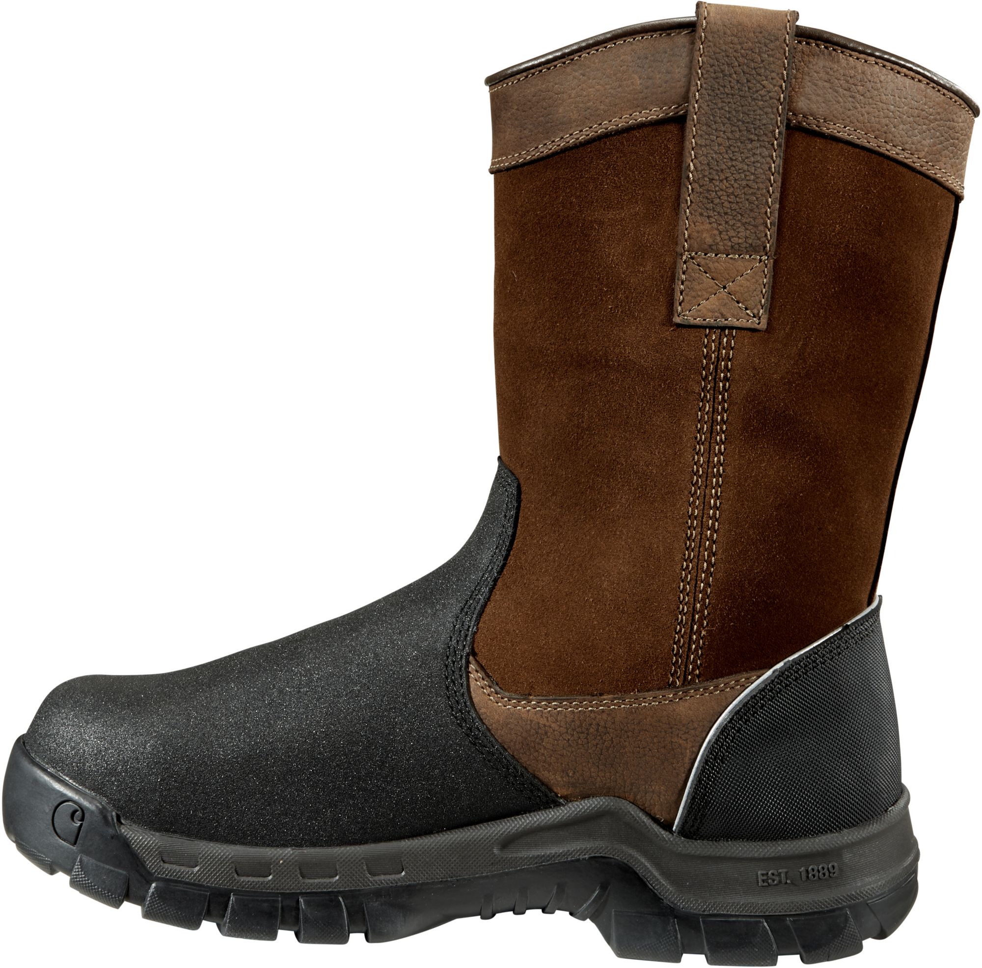 carhartt waterproof steel toe wellington