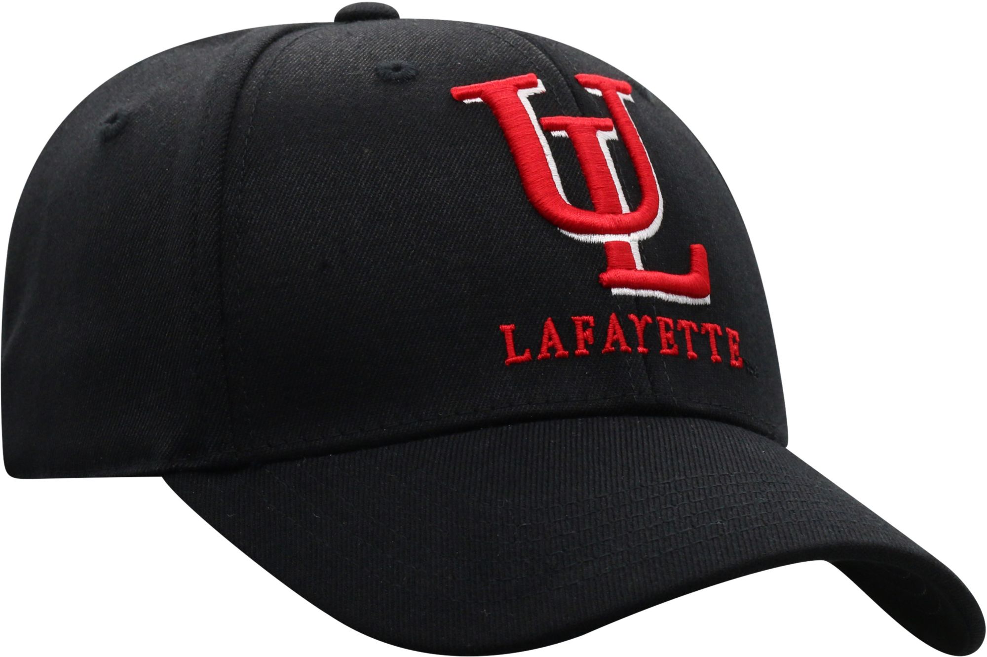 Top of the World Men's Louisiana-Lafayette Ragin' Cajuns Premium Collection M-Fit Black Hat product image
