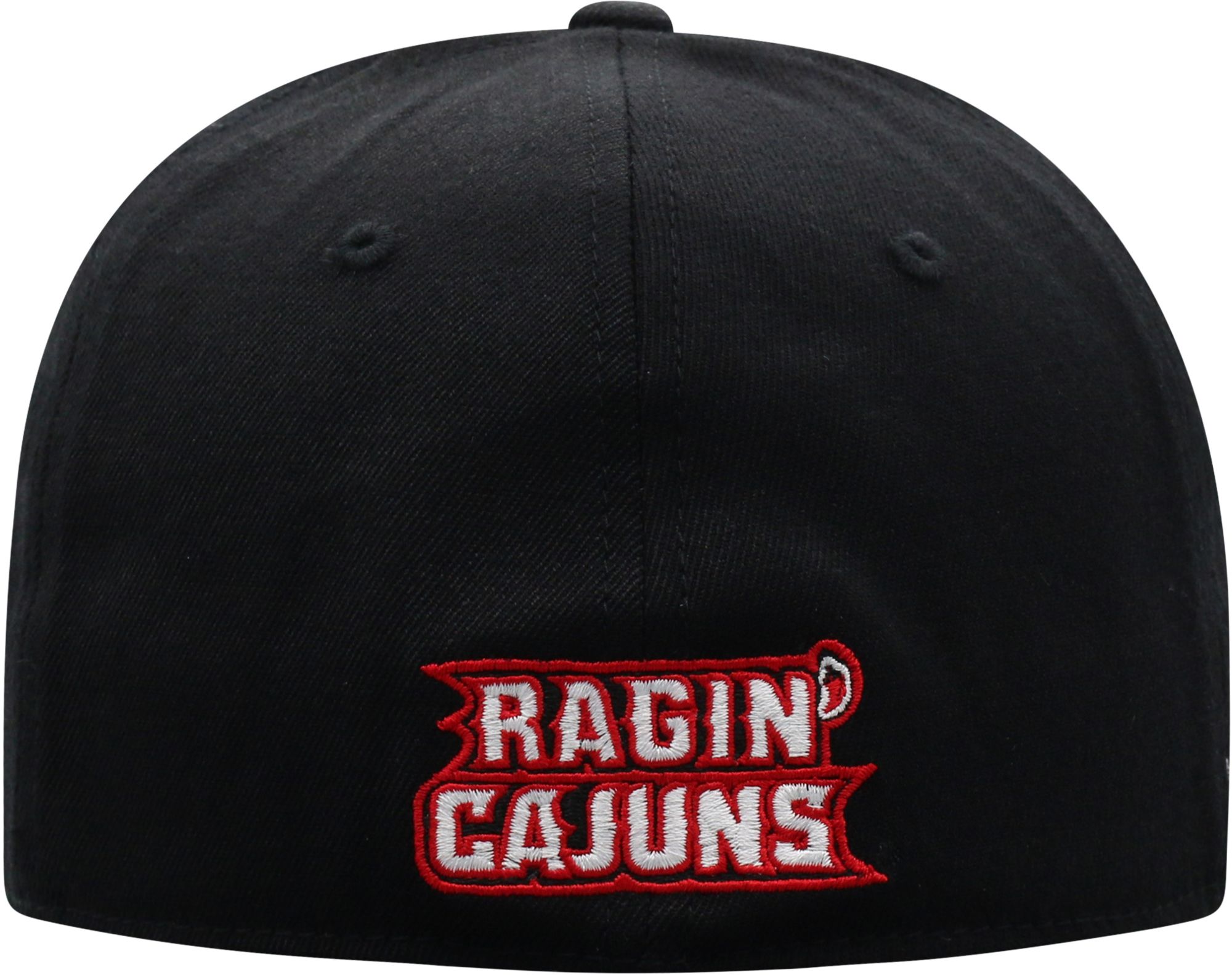 Top of the World Men's Louisiana-Lafayette Ragin' Cajuns Premium Collection M-Fit Black Hat product image