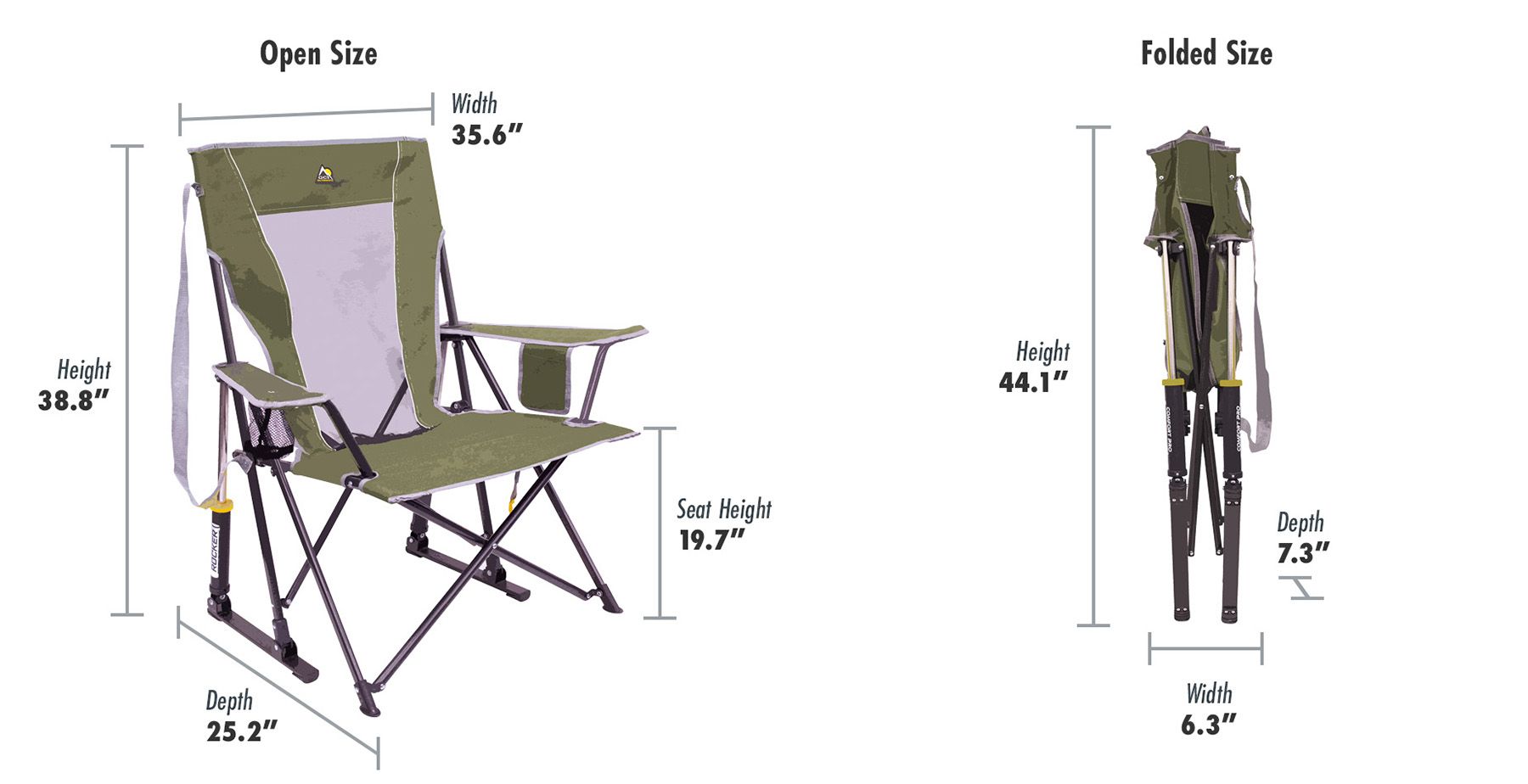 GCI Outdoor Comfort Pro Rocker Chair product image
