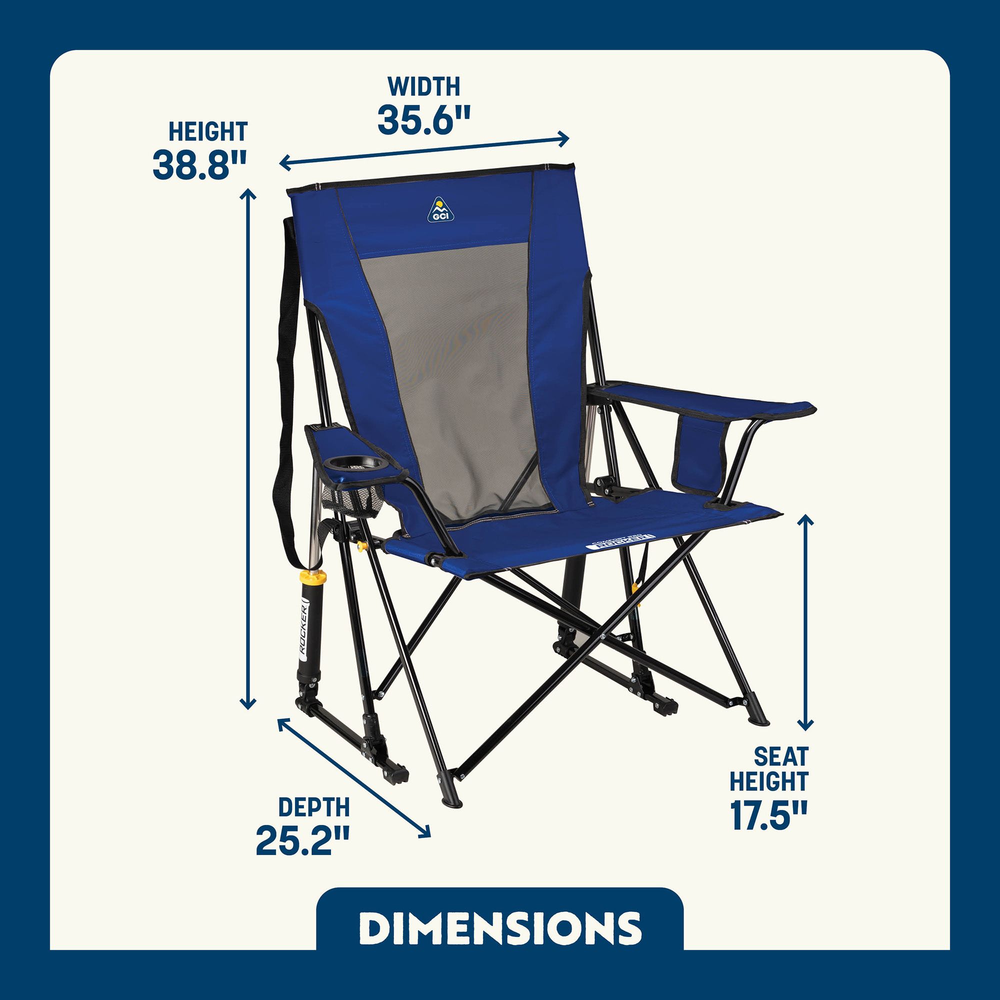 GCI Outdoor Comfort Pro Rocker Chair product image