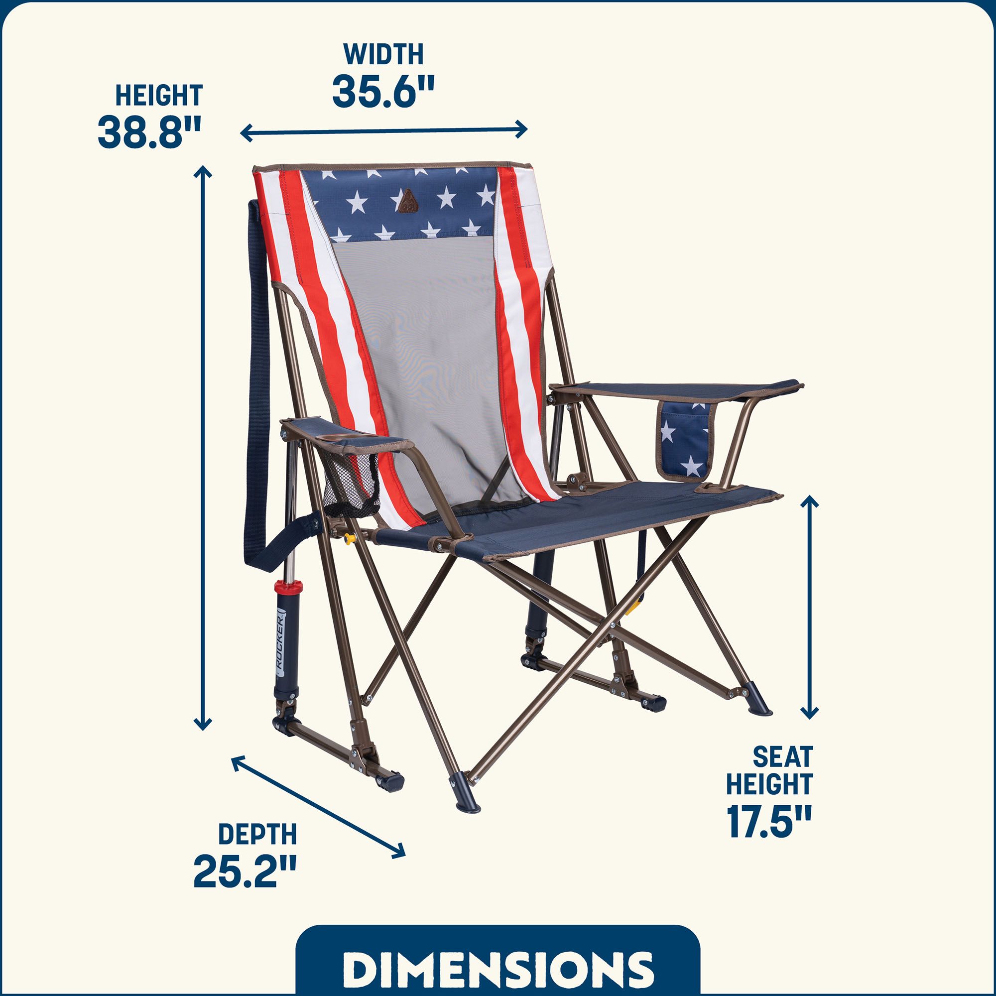 GCI Outdoor Comfort Pro Rocker USA product image