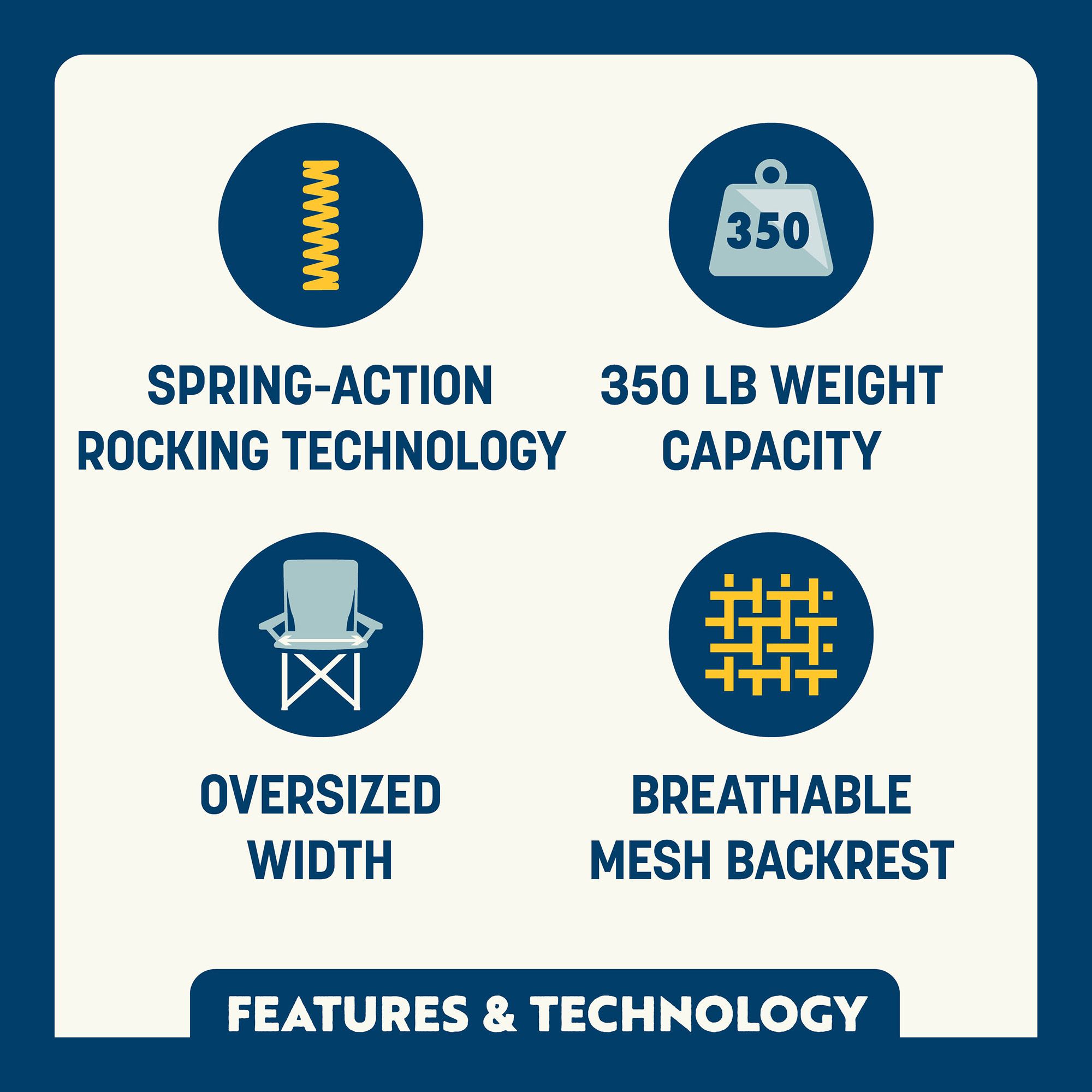 GCI Outdoor Comfort Pro Rocker XL Chair product image