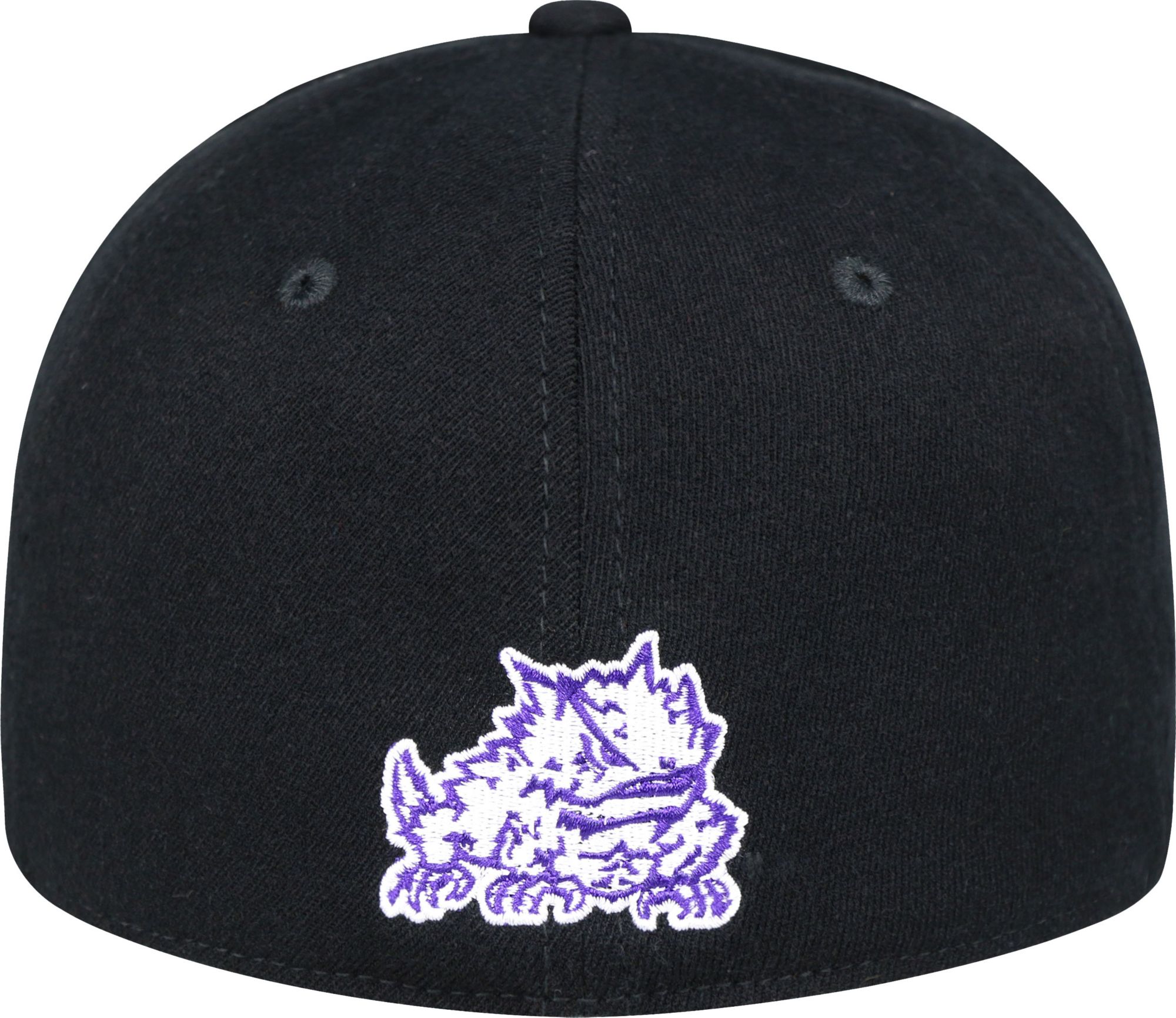 Top of the World Adult TCU Horned Frogs Black Premium Collection M-Fit Hat product image
