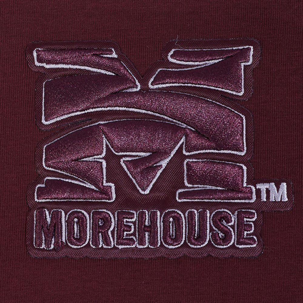 Pro Standard Women's Morehouse College Maroon Tigers Wine Boxy T-Shirt product image