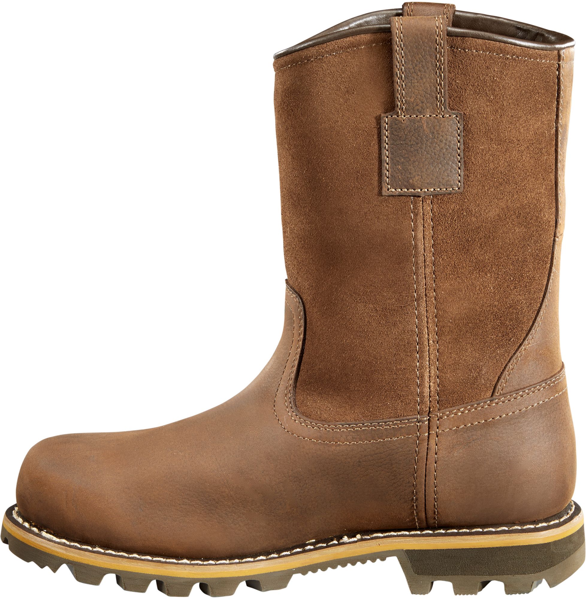 carhartt pull on steel toe boots