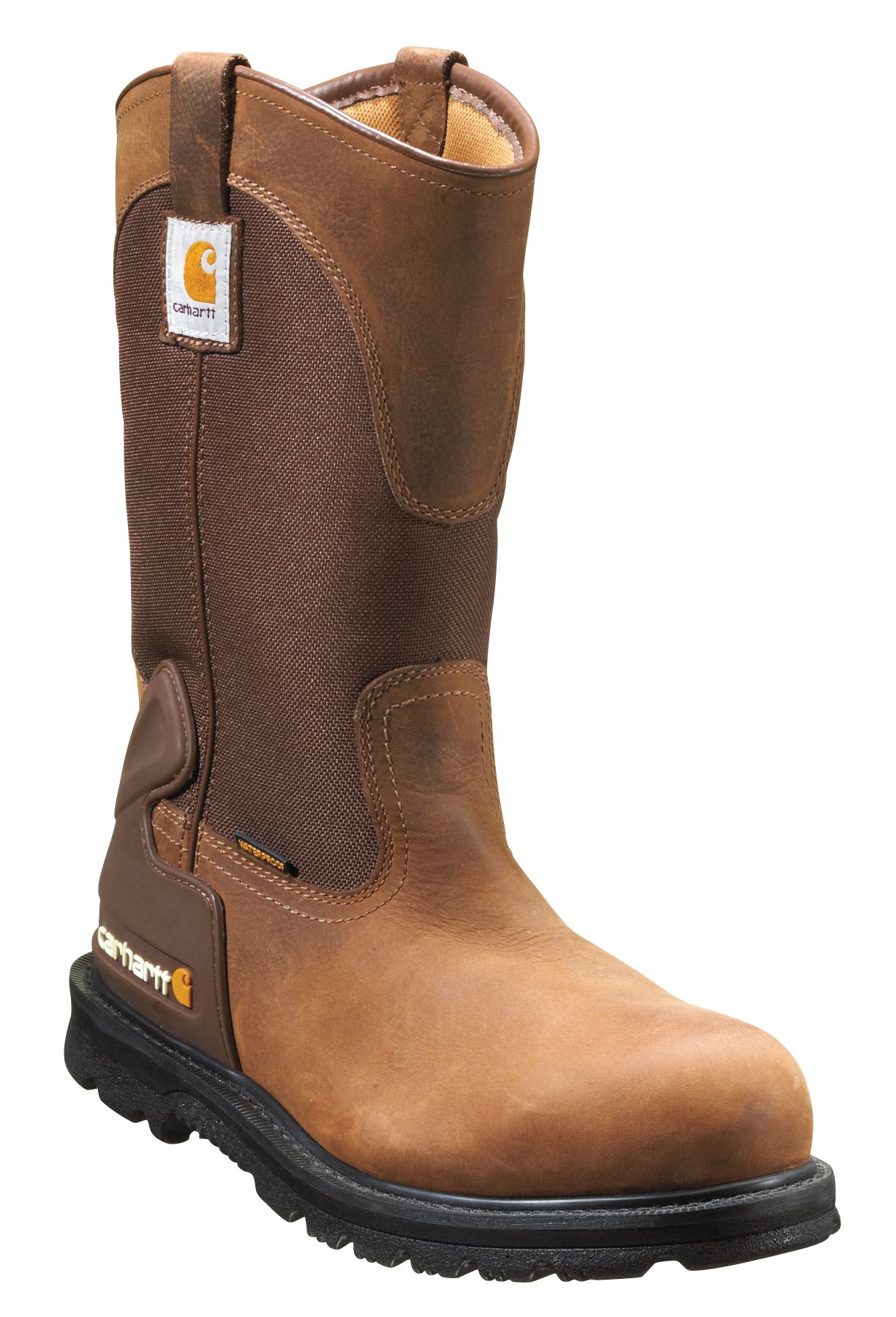 carhartt waterproof steel toe wellington