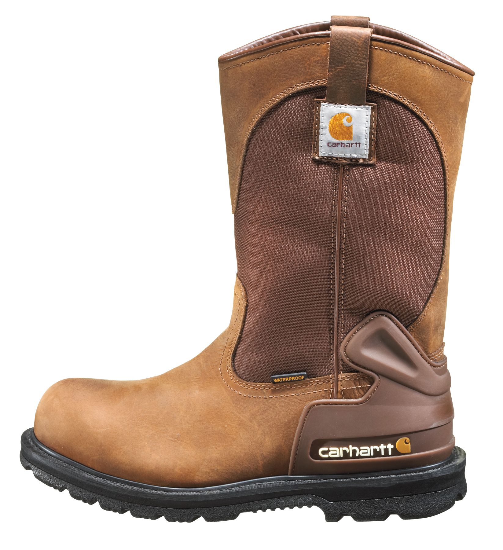 carhartt slip on steel toe boots