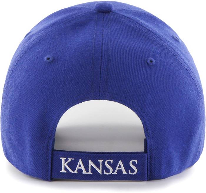 Kansas Jayhawks The Game Logo Bar Trucker Adjustable Hat - Royal
