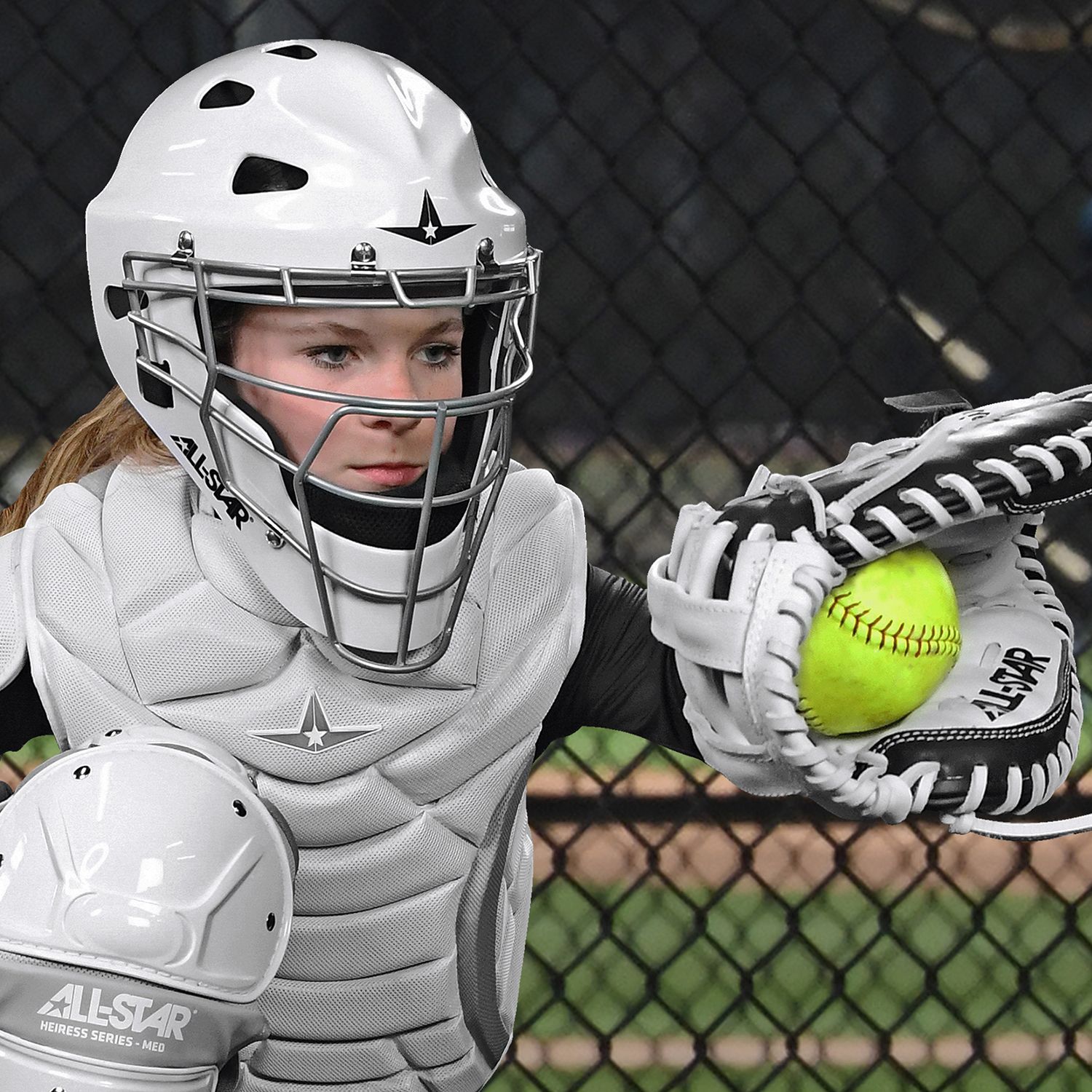 All-Star 34” Heiress Fastpitch Catcher's Mitt product image