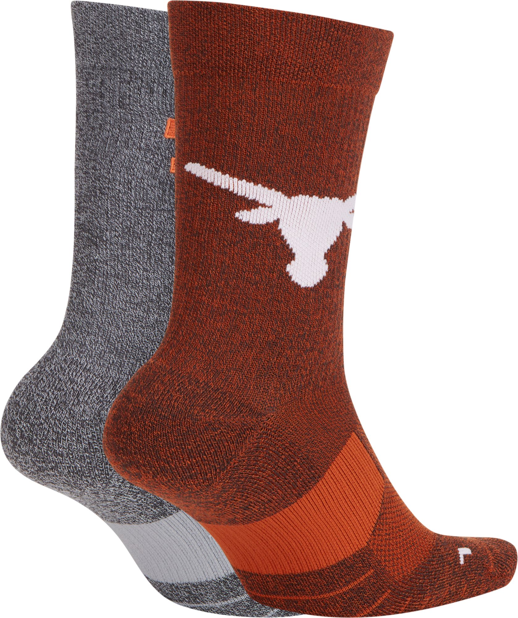 Nike Texas Longhorns Multi Crew Socks 2 Pack product image