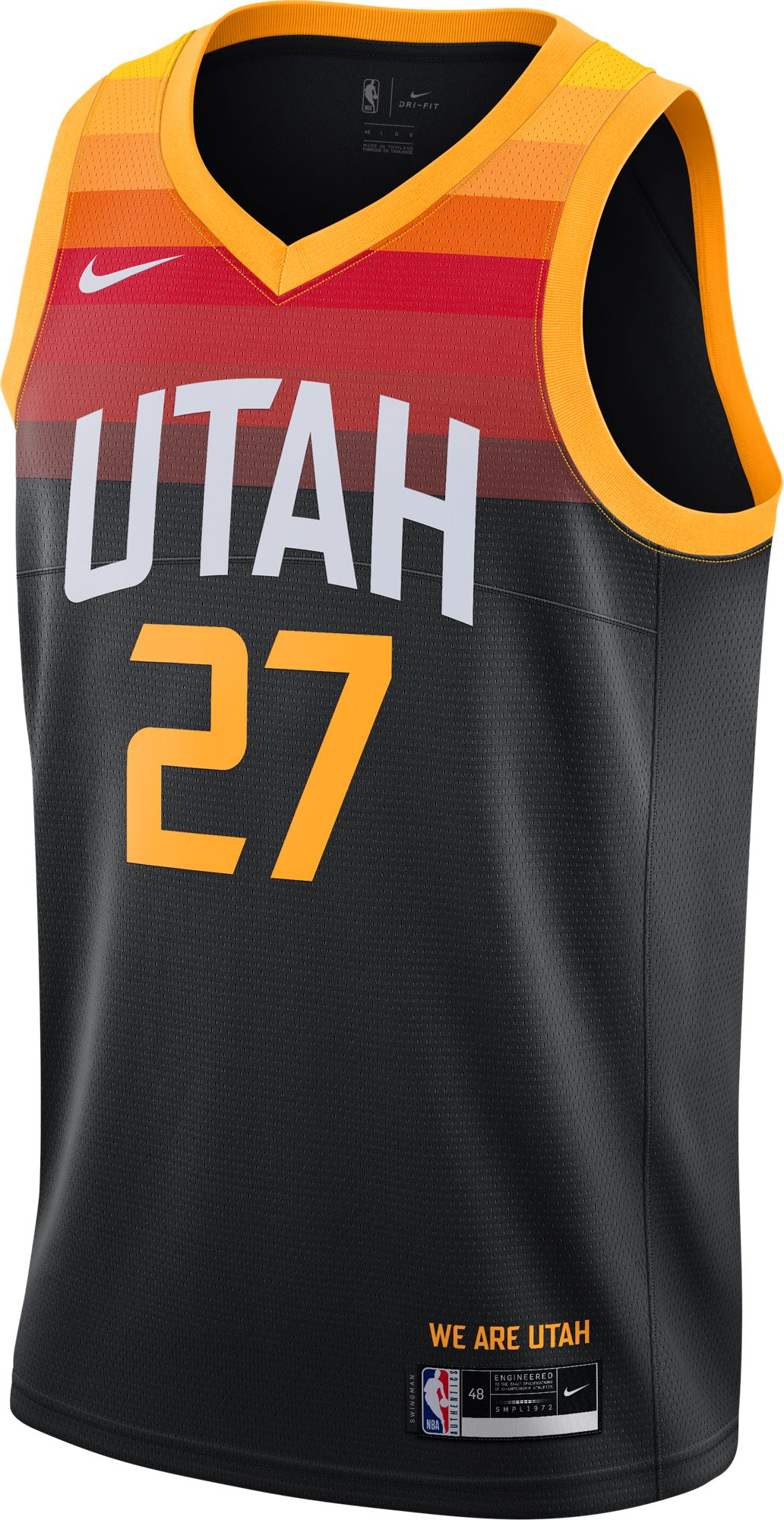 Nike Adult 2020-21 City Edition Utah Jazz Rudy Gobert #27 Jersey product image