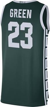 Nike Men's Michigan State Spartans Draymond Green #23 Green Limited Basketball Jersey product image