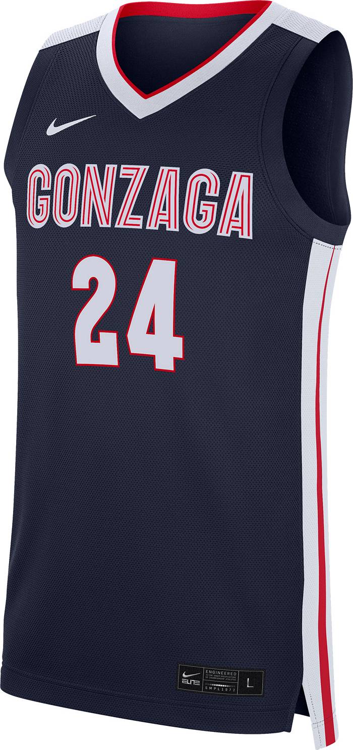 Nike Gonzaga Bulldogs Replica Basketball Jersey - #21 - Black