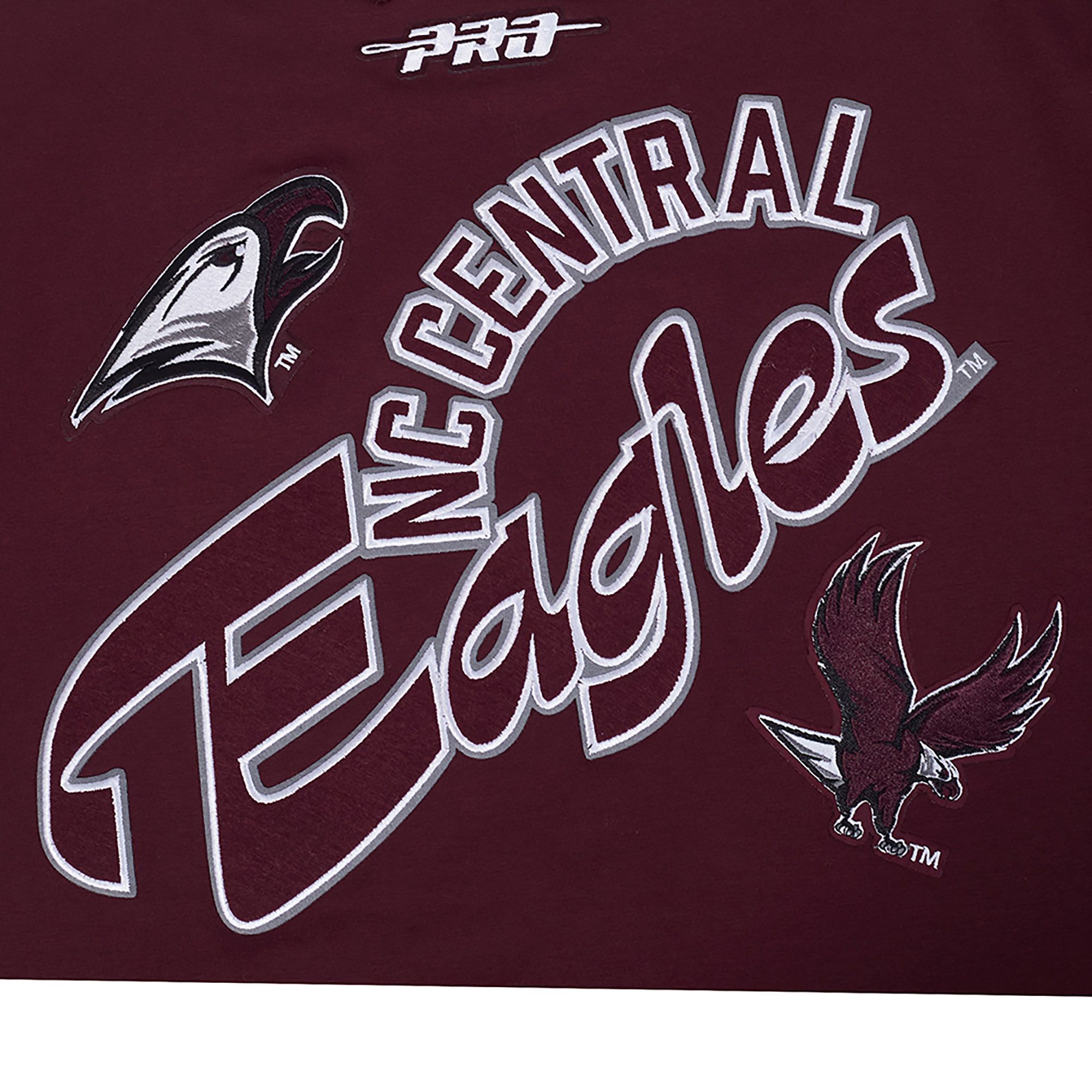 Pro Standard Men's North Carolina Central Eagles Maroon Homecoming T-Shirt product image