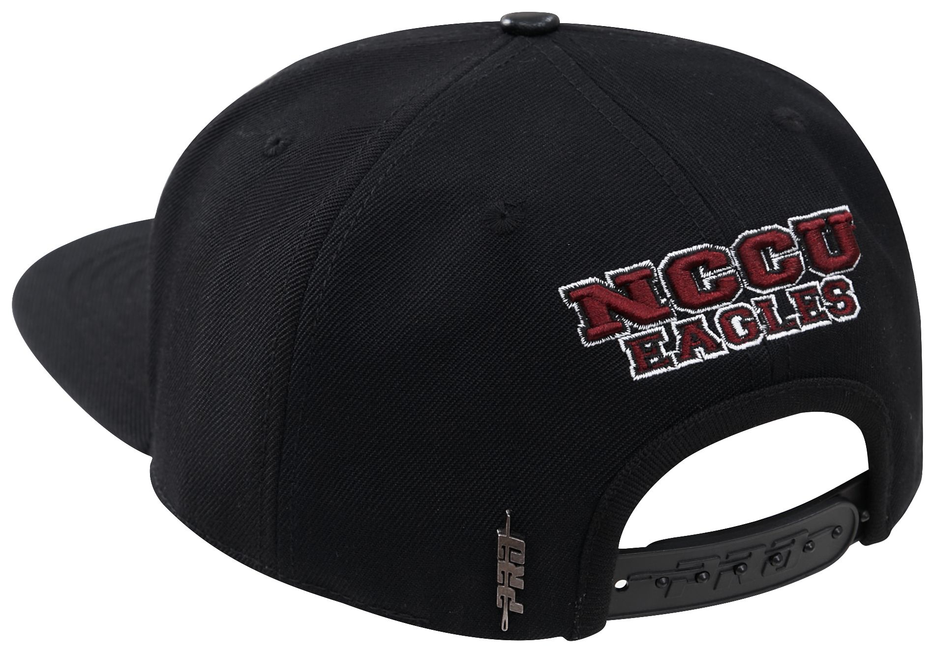 Pro Standard Adult North Carolina Central Eagles Black Classic Flat-Brim Snapback Adjustable Hat product image