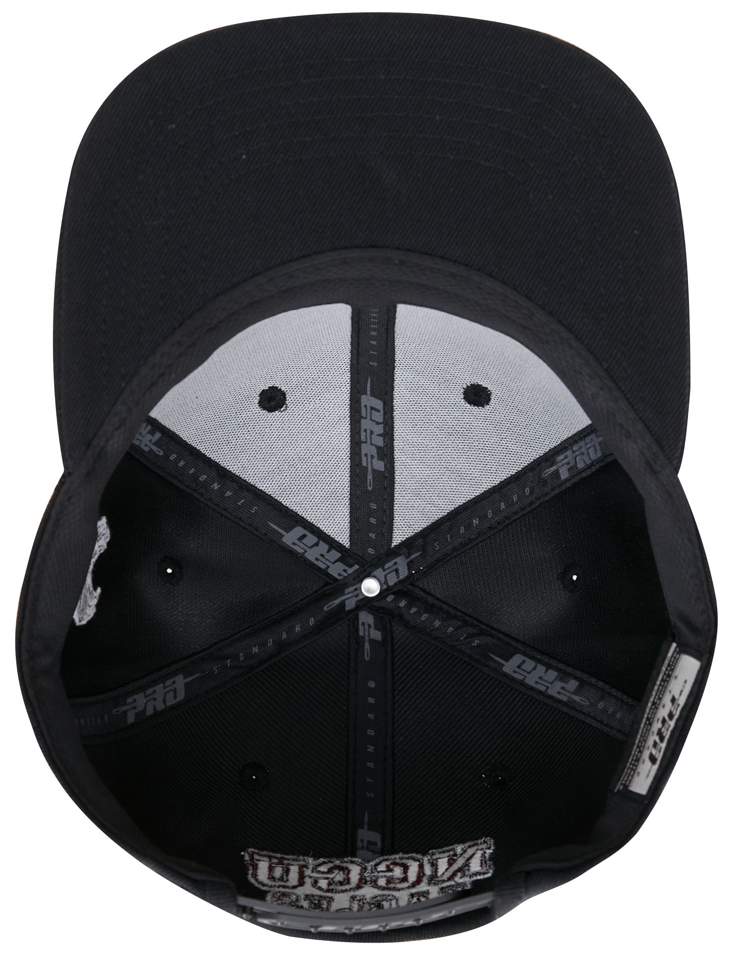 Pro Standard Adult North Carolina Central Eagles Black Classic Flat-Brim Snapback Adjustable Hat product image