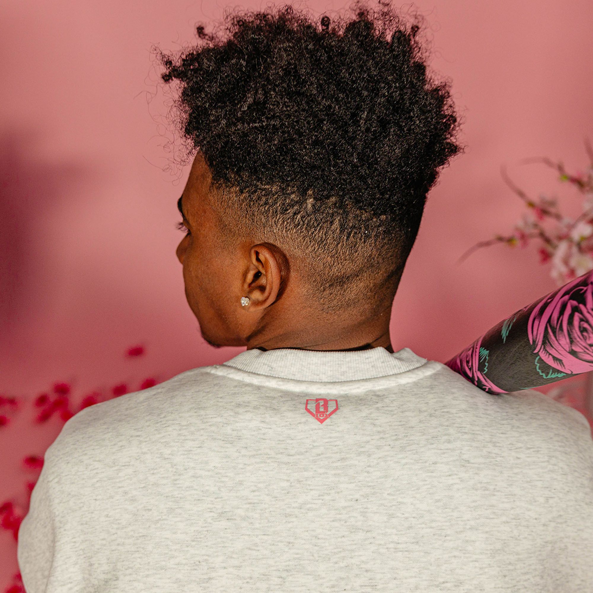 Baseball Lifestyle 101 Youth Cherry Blossom Crewneck product image