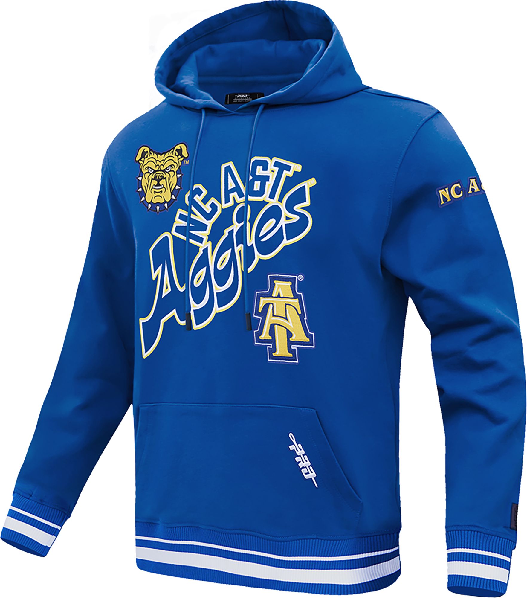 Pro Standard Men's North Carolina A&T Aggies Blue Homecoming Fleece Pullover Hoodie product image