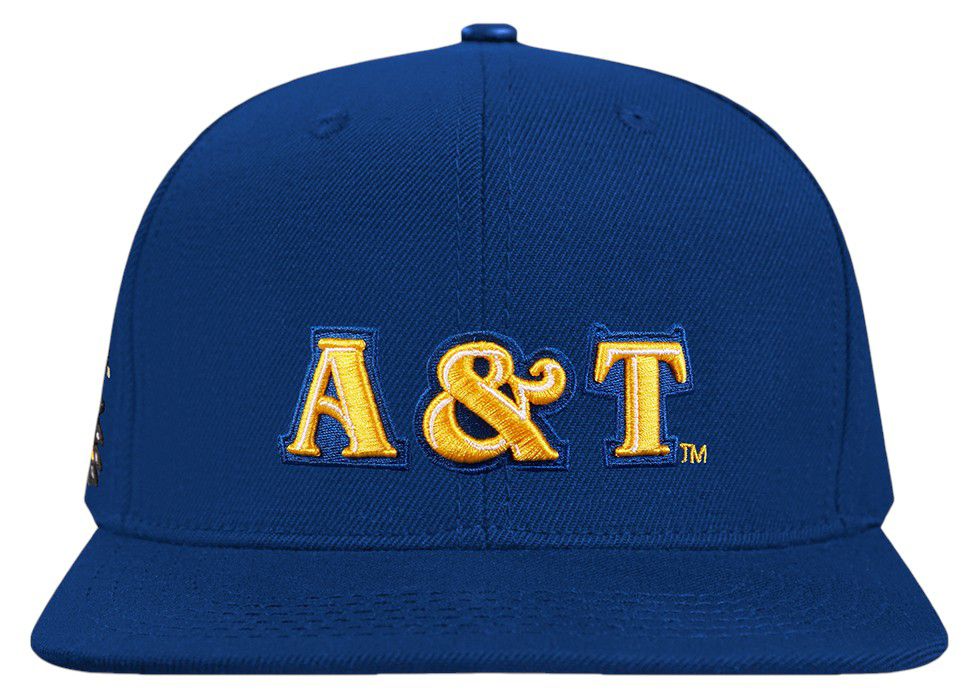 Pro Standard Adult North Carolina A&T Aggies Dodger Blue Classic Snap Hat product image