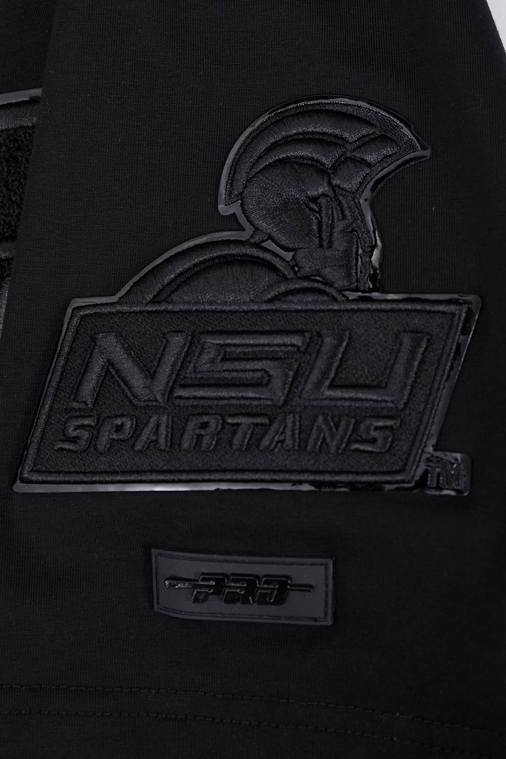 Pro Standard Men's Norfolk State Spartans Black Triple Black T-Shirt product image
