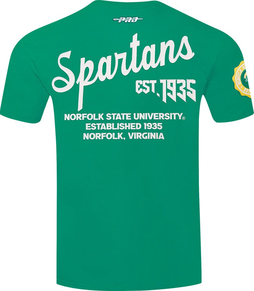 Pro Standard Men's Norfolk State Spartans Green University Headliner T-Shirt product image