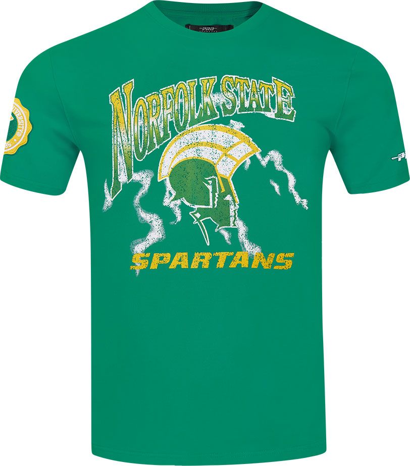 Pro Standard Men's Norfolk State Spartans Green University Headliner T-Shirt product image