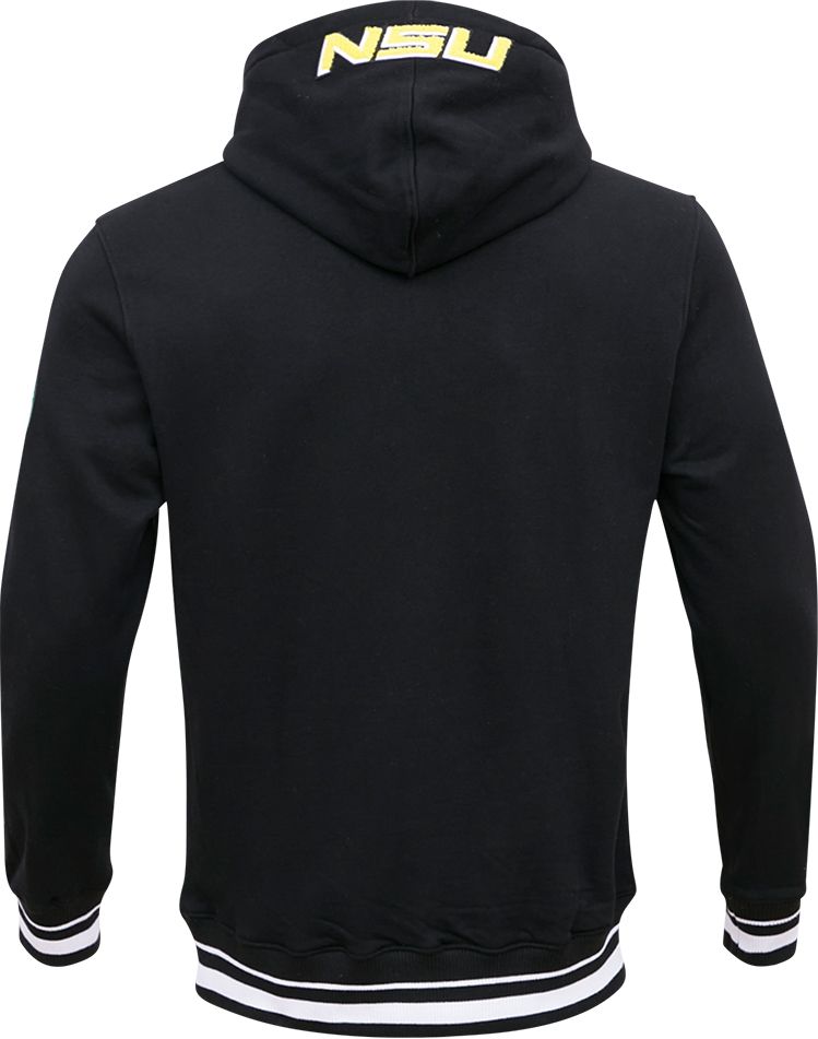 Pro Standard Men's Norfolk State Spartans Black Classic Stacked Logo Pullover Hoodie product image