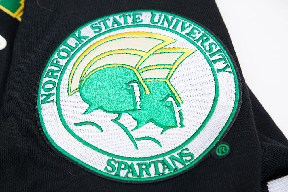 Pro Standard Men's Norfolk State Spartans Black Classic Stacked Logo Pullover Hoodie product image