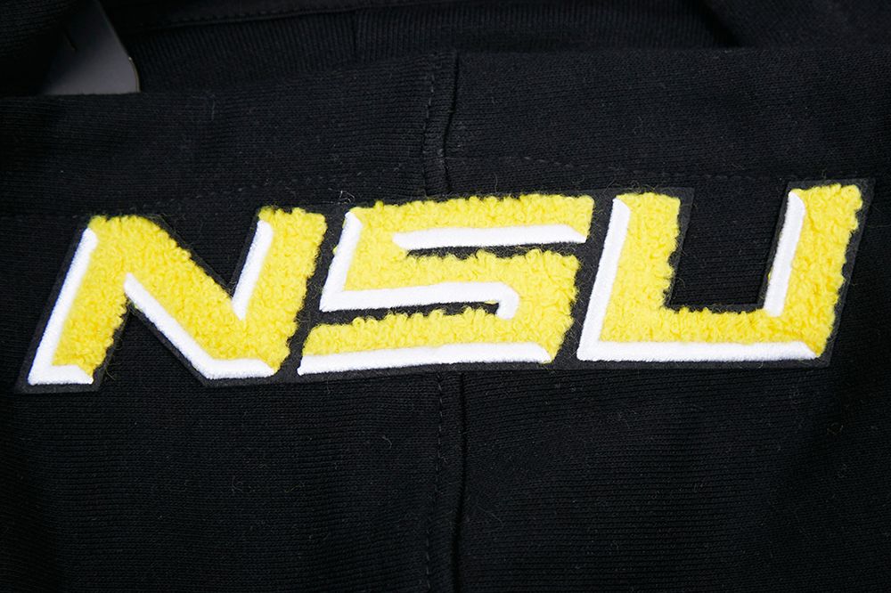 Pro Standard Men's Norfolk State Spartans Black Classic Stacked Logo Pullover Hoodie product image