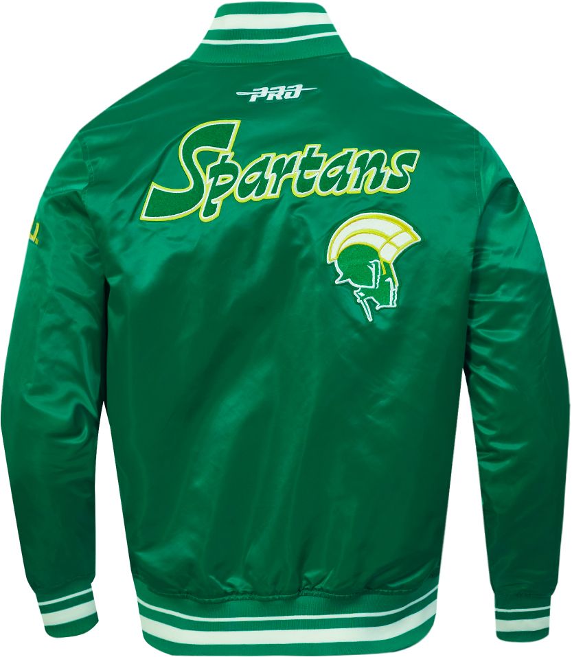 Pro Standard Men's Norfolk State Spartans Green Homecoming Jacket product image
