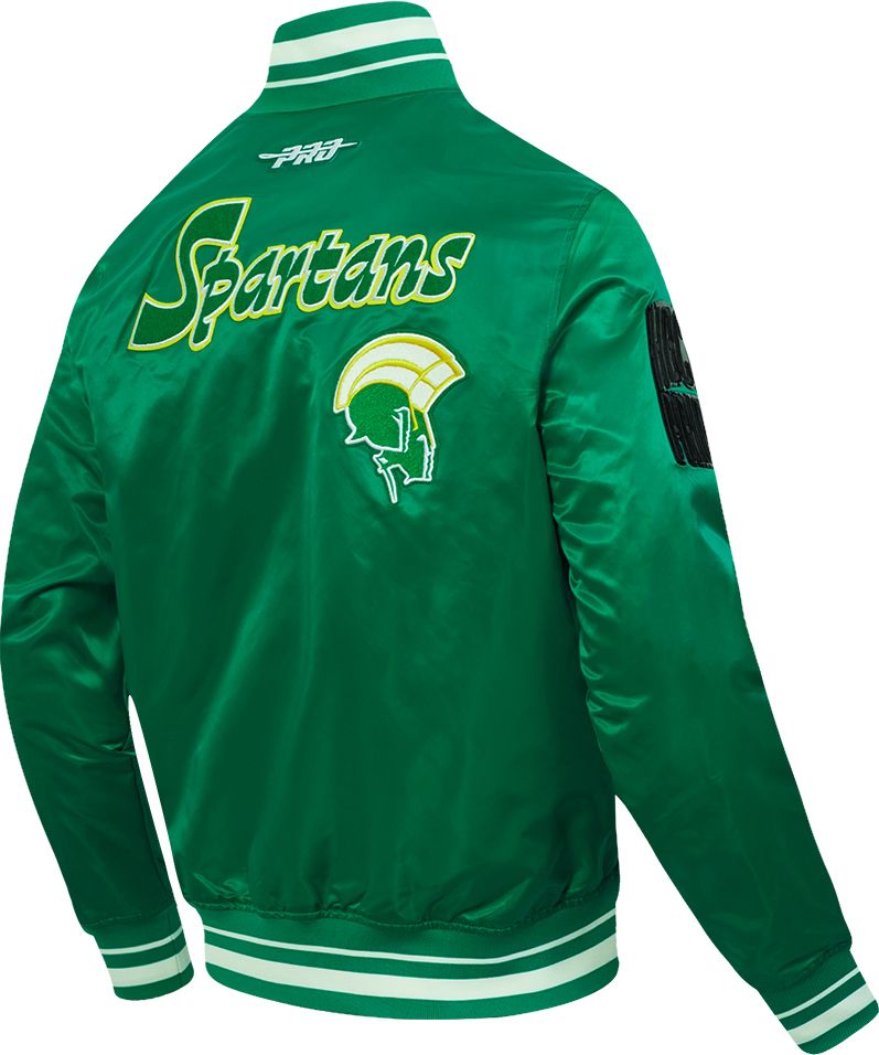 Pro Standard Men's Norfolk State Spartans Green Homecoming Jacket product image