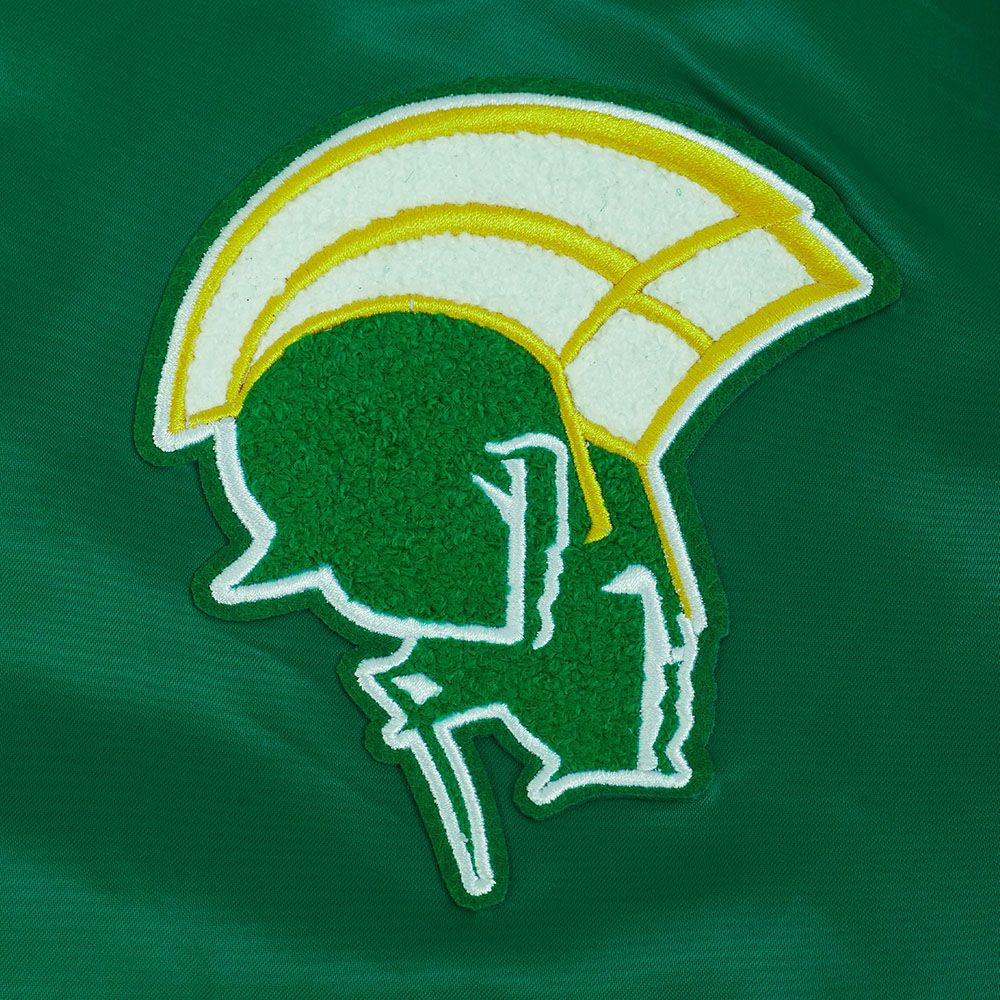Pro Standard Men's Norfolk State Spartans Green Homecoming Jacket product image