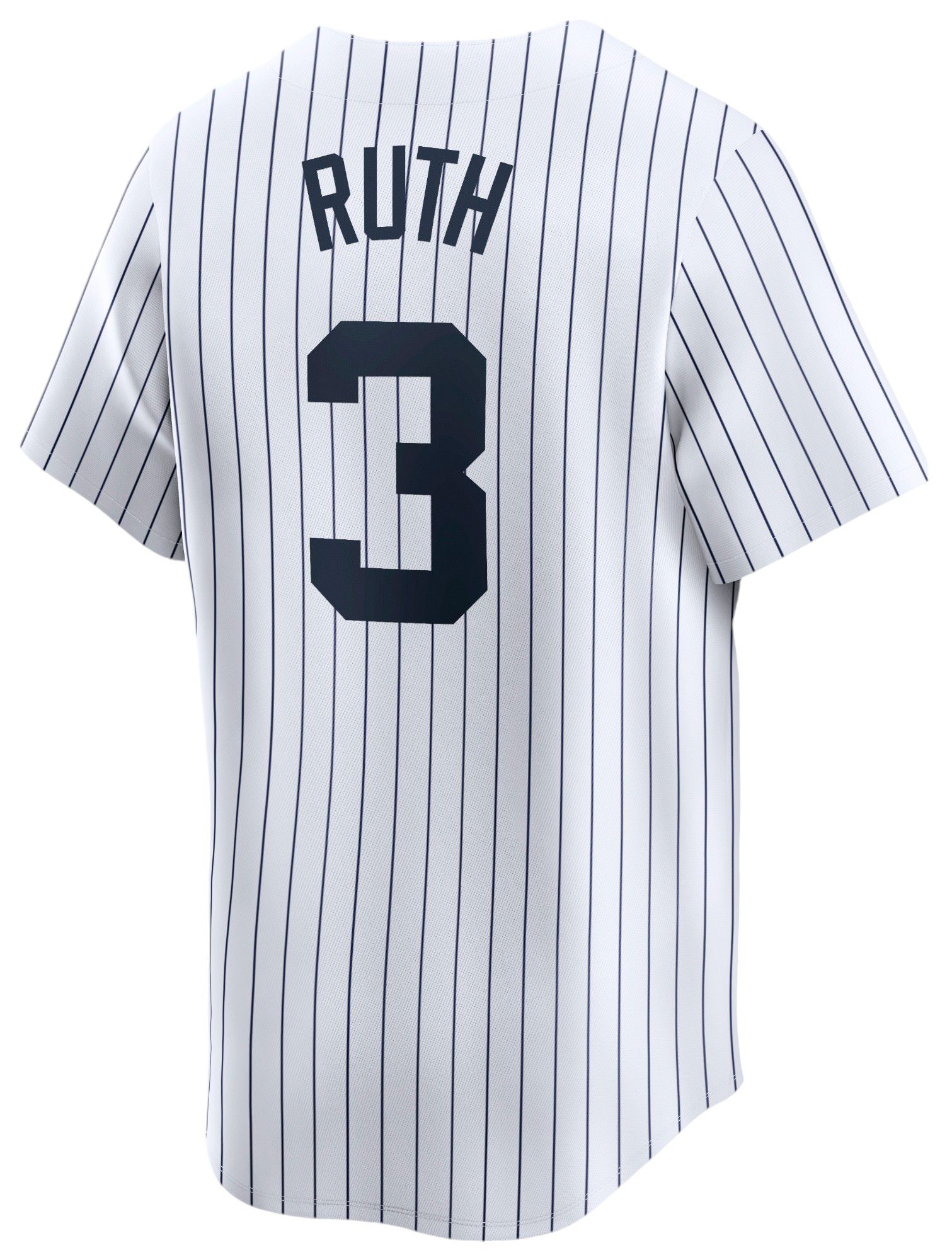 Nike Men's New York Yankees Babe Ruth #3 White Cooperstown Limited Vapor Jersey product image