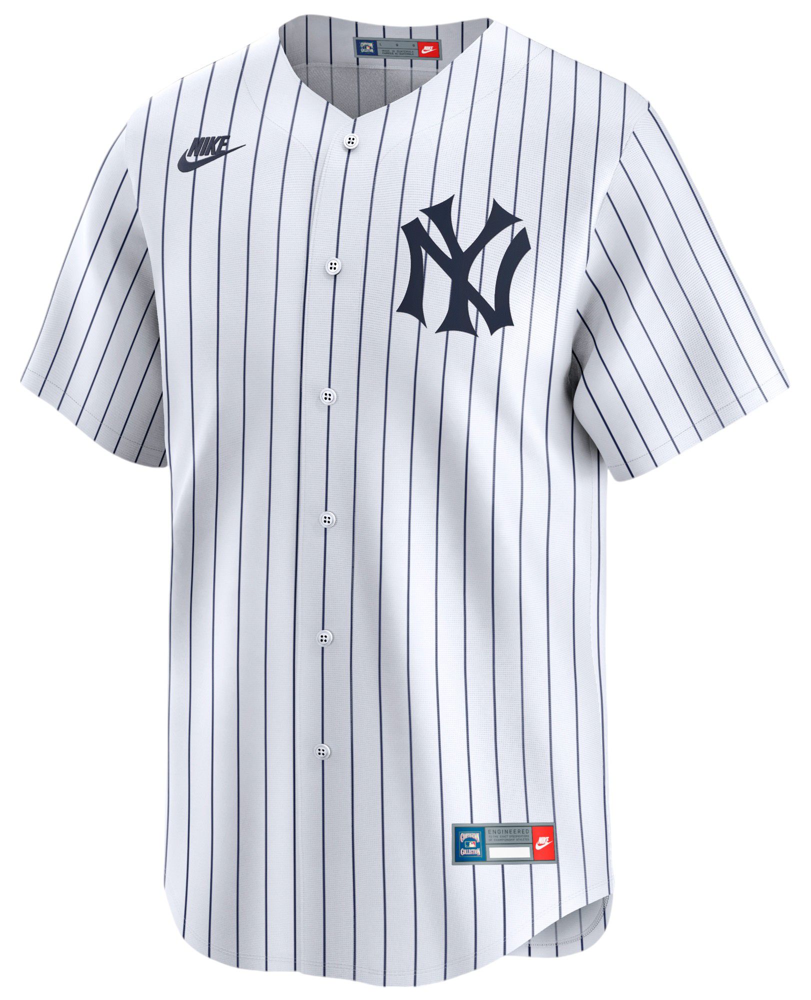 Nike Men's New York Yankees Yogi Berra #8 White Cooperstown