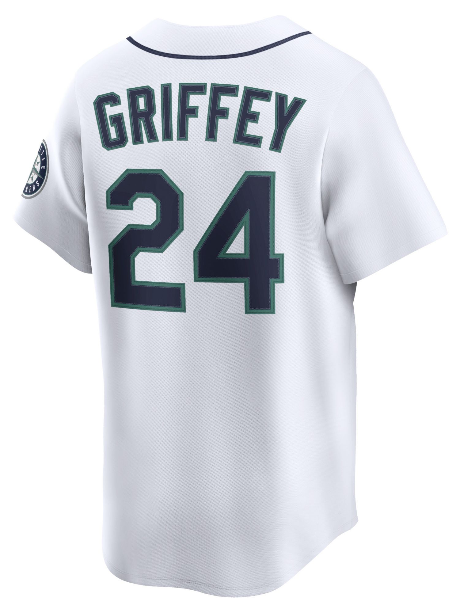 Nike Men's Seattle Mariners White Ken Griffey Jr. #24 Cooperstown Limited Jersey product image