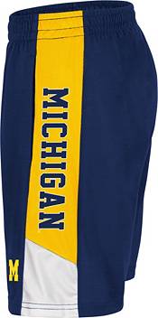 Colosseum Men's Michigan Wolverines Blue Wonkavision Shorts product image