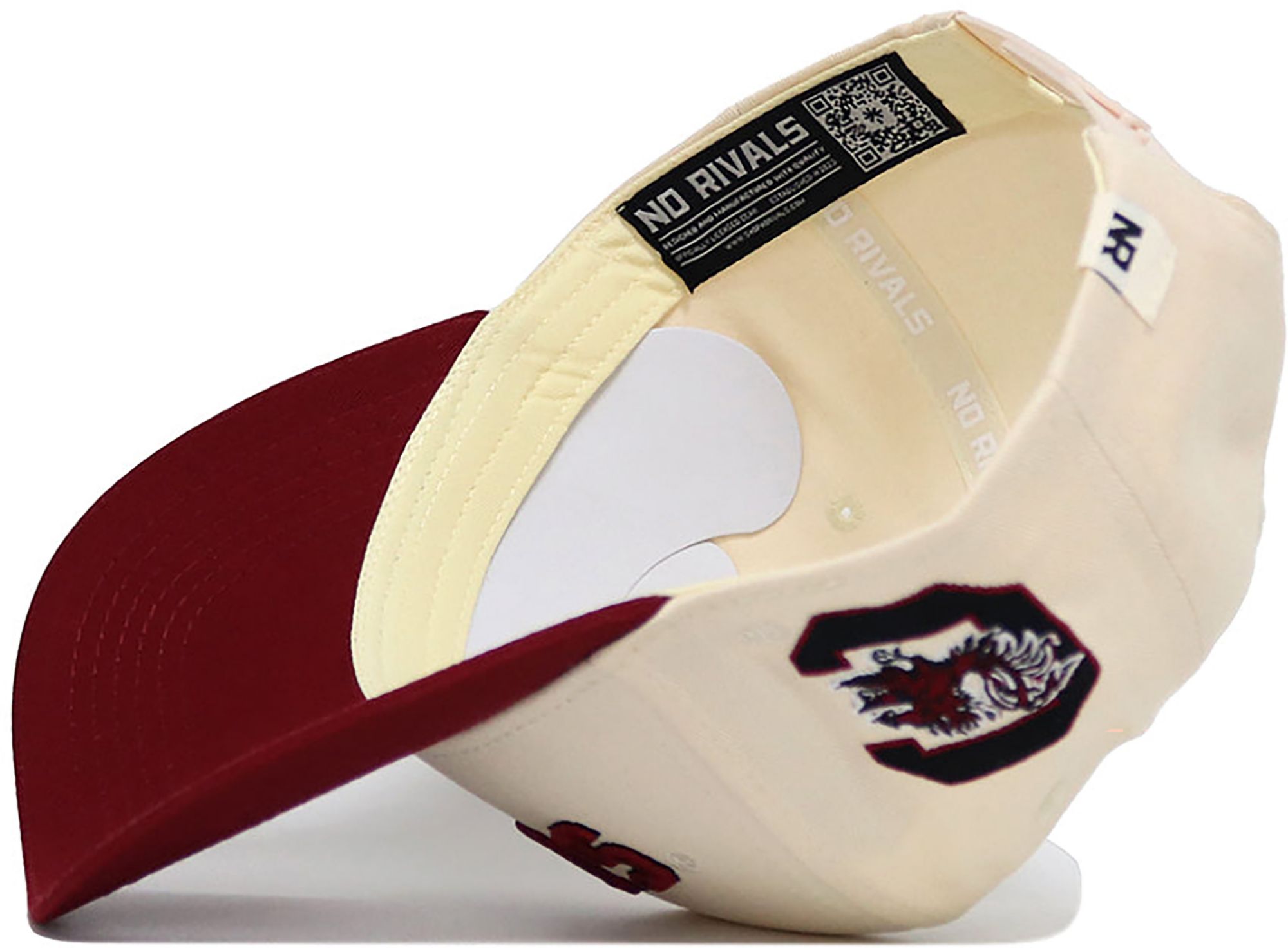 No Rivals Adult South Carolina Gamecocks Maroon Upside Down Adjustable Snapback Hat product image