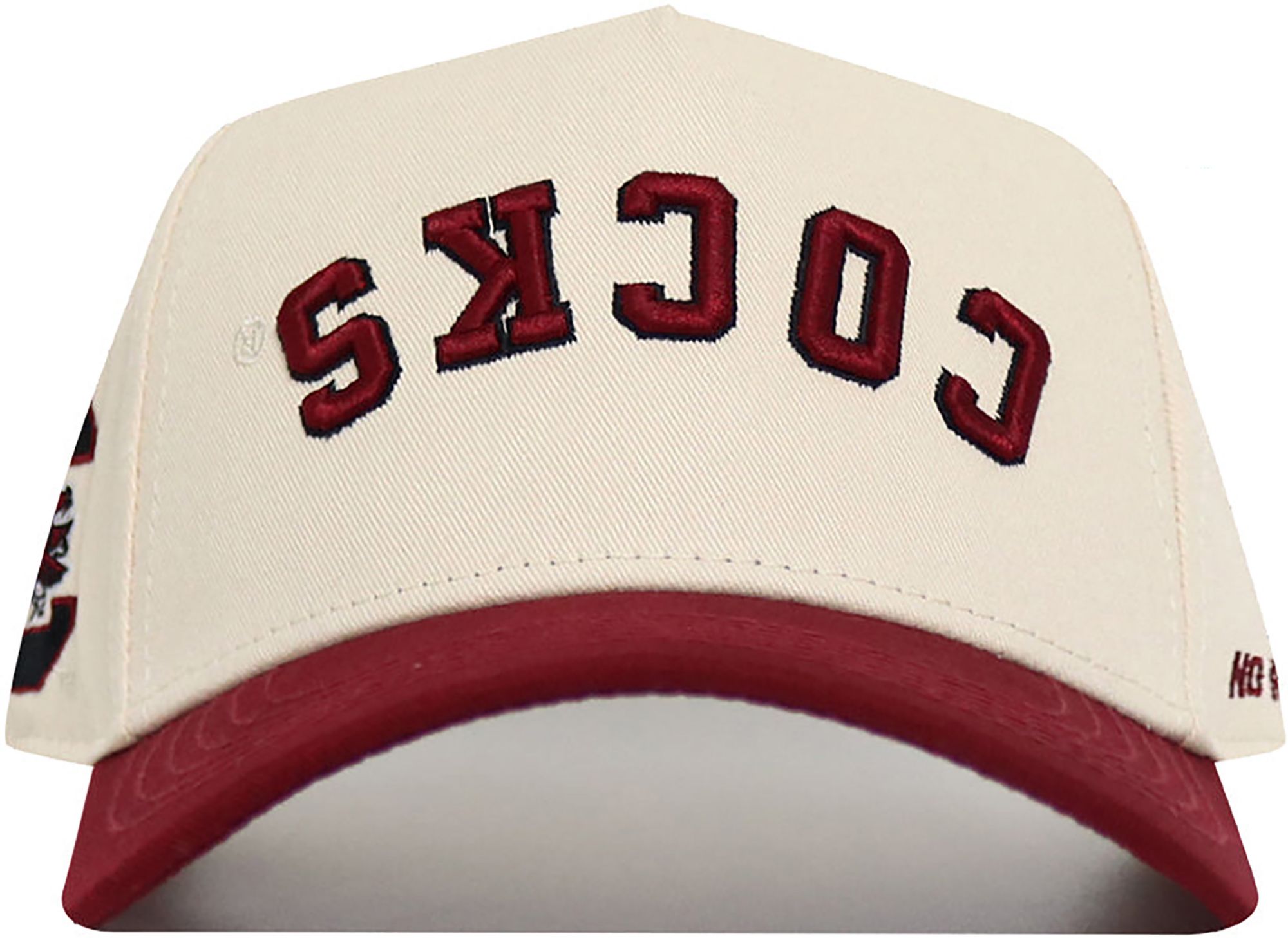 No Rivals Adult South Carolina Gamecocks Maroon Upside Down Adjustable Snapback Hat product image