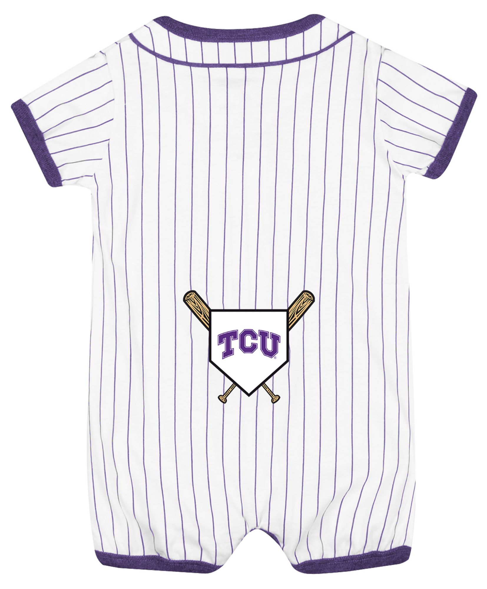 Colosseum Infant TCU Horned Frogs White Romper product image