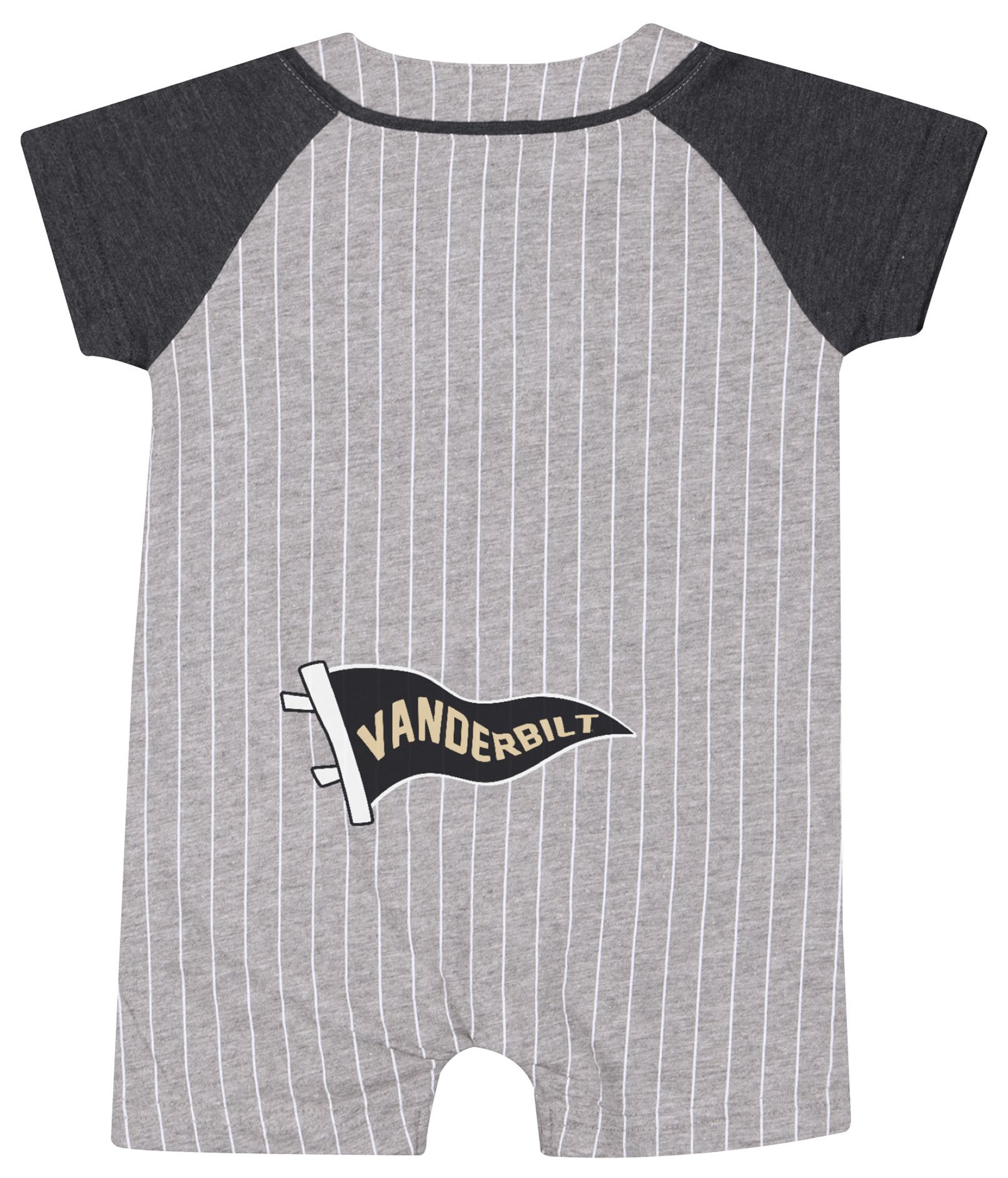 Colosseum Infant Vanderbilt Commodores Heather Grey Airball Romper product image
