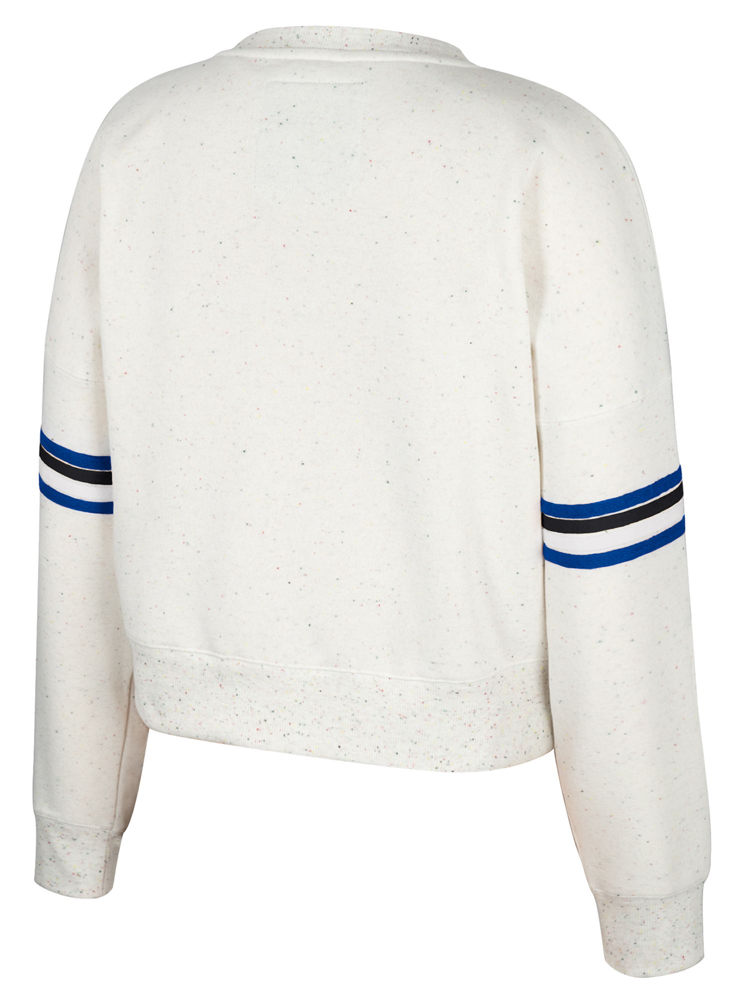 Colosseum Women's Duke Blue Devils Natural Novelist Crew Sweatshirt product image