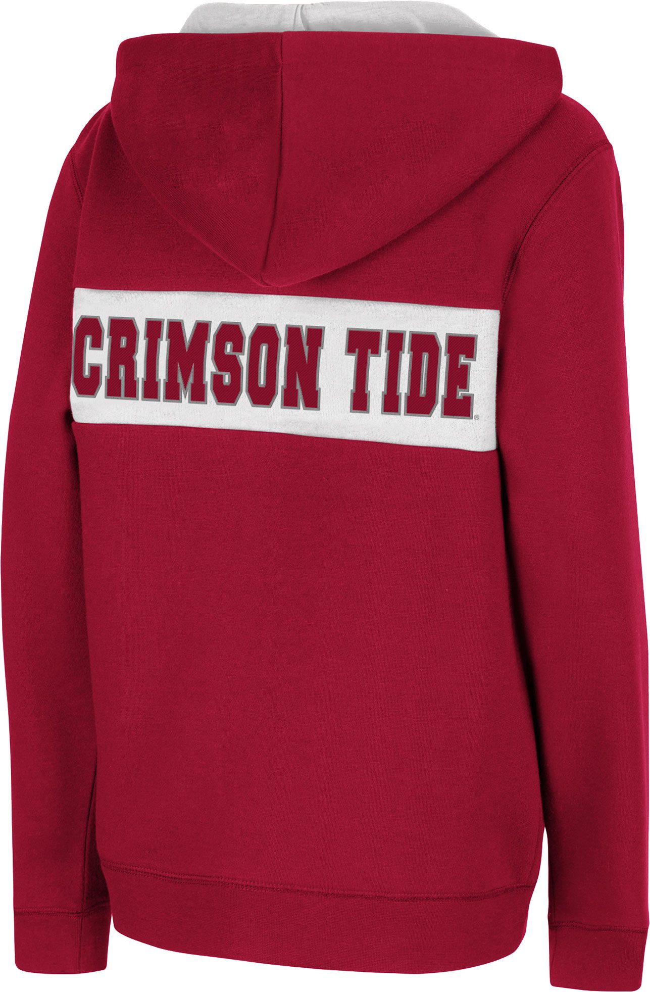Colosseum Youth Alabama Crimson Tide Crimson Woodman Full-Zip Hoodie product image