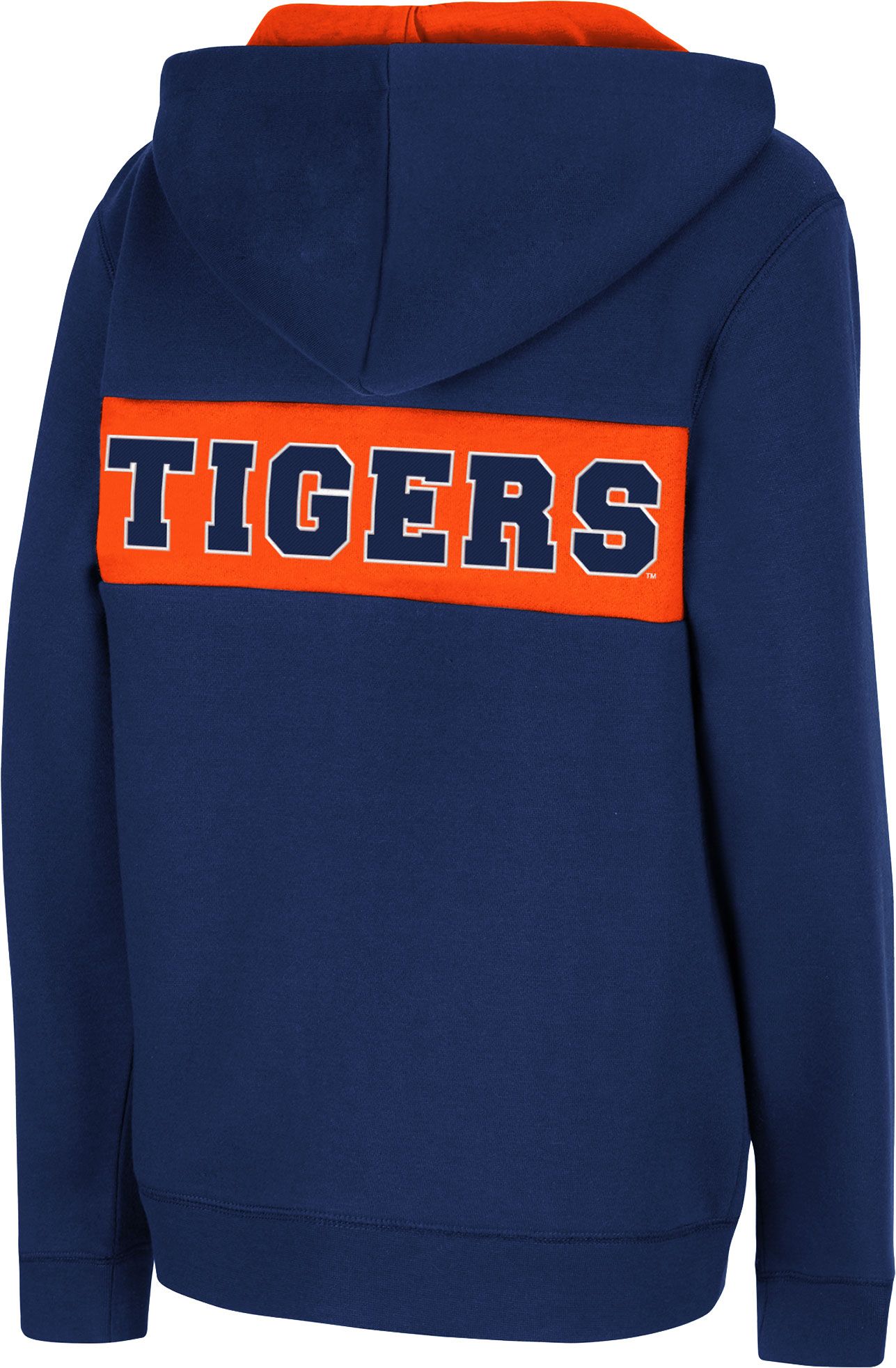 Colosseum Youth Auburn Tigers Blue Woodman Full-Zip Hoodie product image