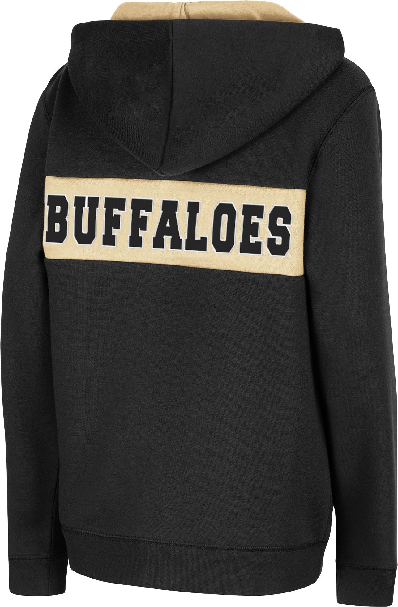 Colosseum Youth Colorado Buffaloes Black Woodman Full-Zip Hoodie product image
