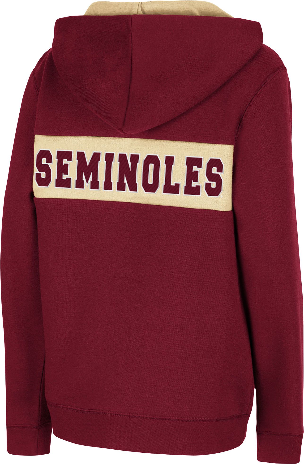 Colosseum Youth Florida State Seminoles Garnet Woodman Full-Zip Hoodie product image
