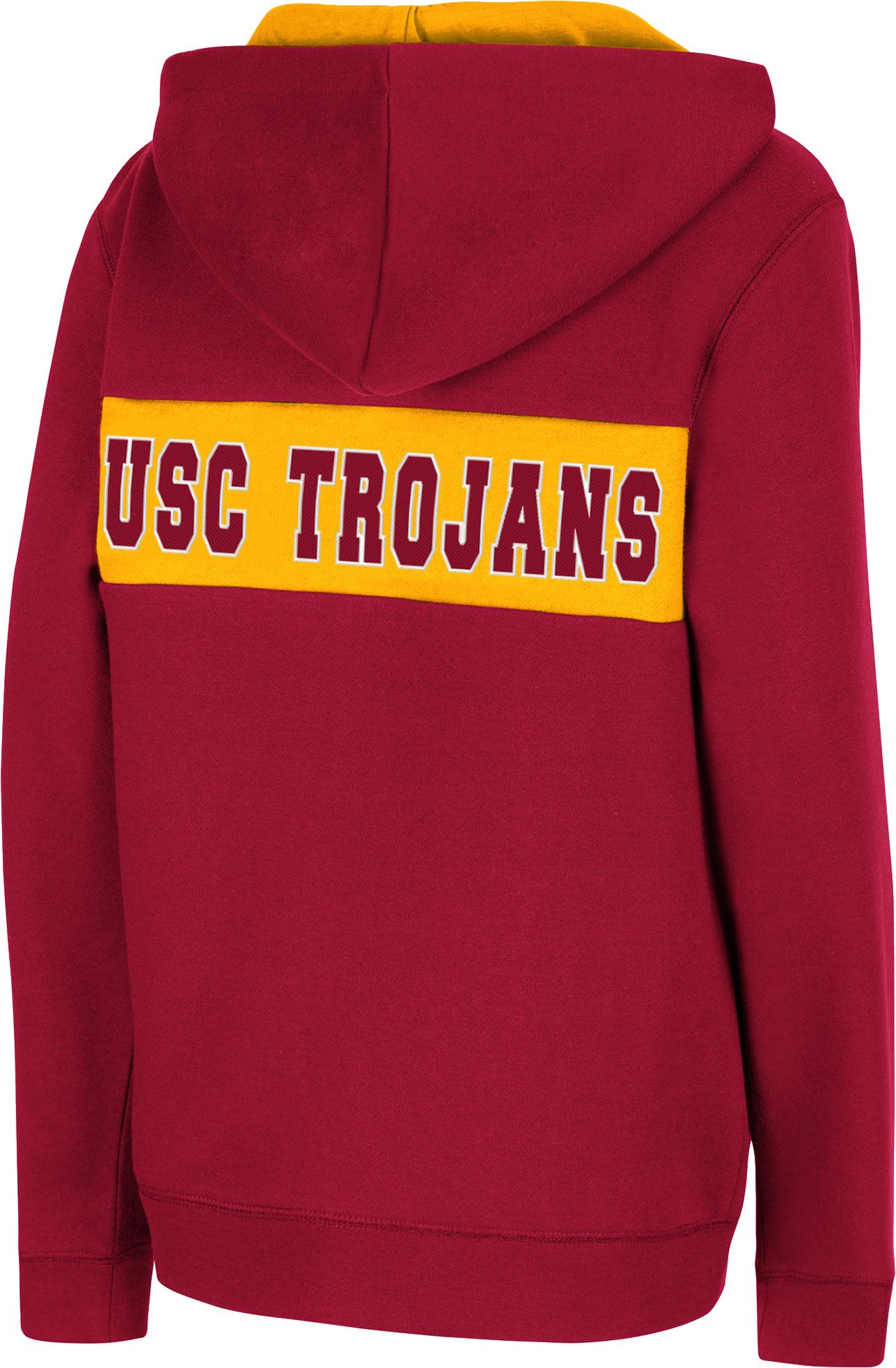 Colosseum Youth USC Trojans Cardinal Woodman Full-Zip Hoodie product image