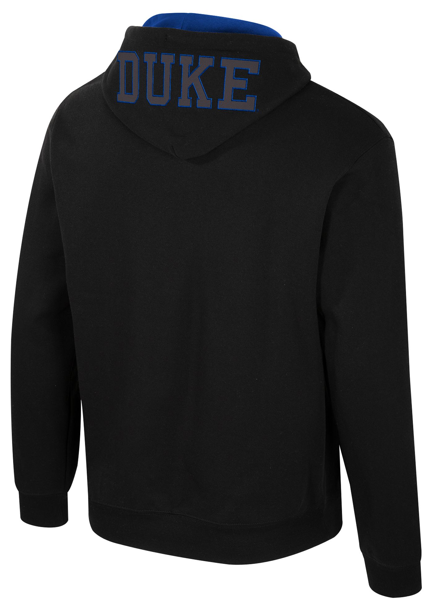Colosseum Men's Duke Blue Devils Black Bioelectric Fleece Hoodie product image