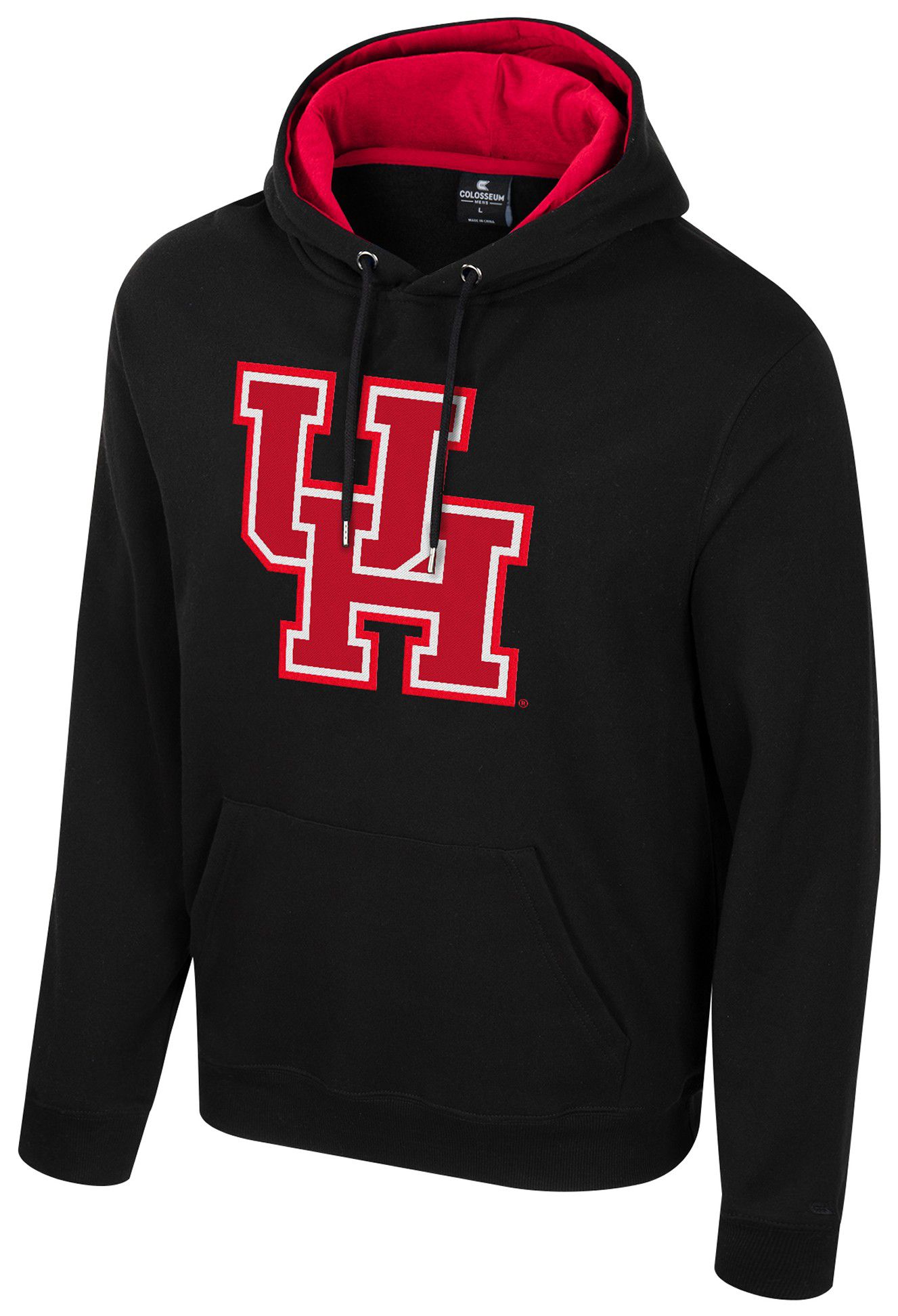 Colosseum Men's Houston Cougars Black Bioelectric Hoodie product image